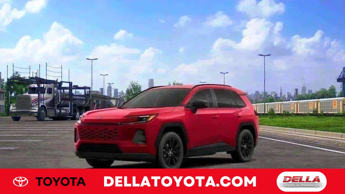 Red (Ruby Flare Pearl) 2026 Toyota RAV4 SUV / Crossover All-Wheel Drive Continuously Variable Transmission