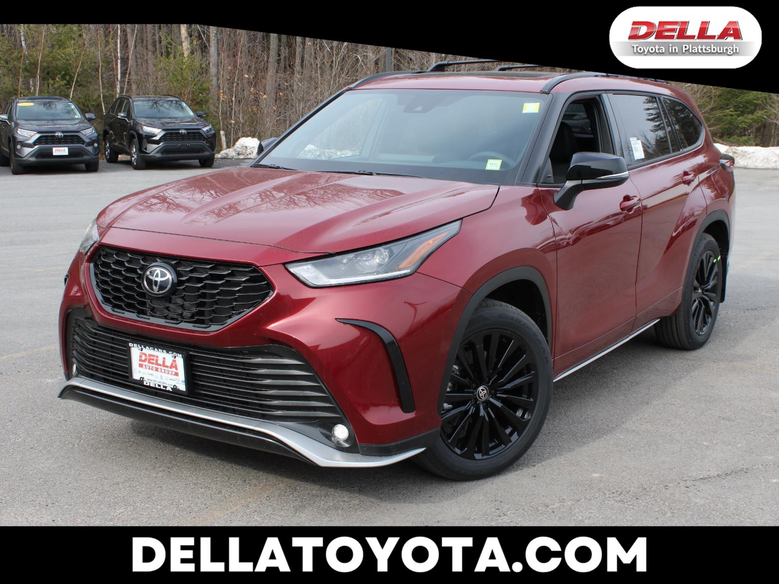Red (Ruby Flare Pearl) 2026 Toyota Highlander SUV / Crossover All-Wheel Drive 8-Speed Automatic