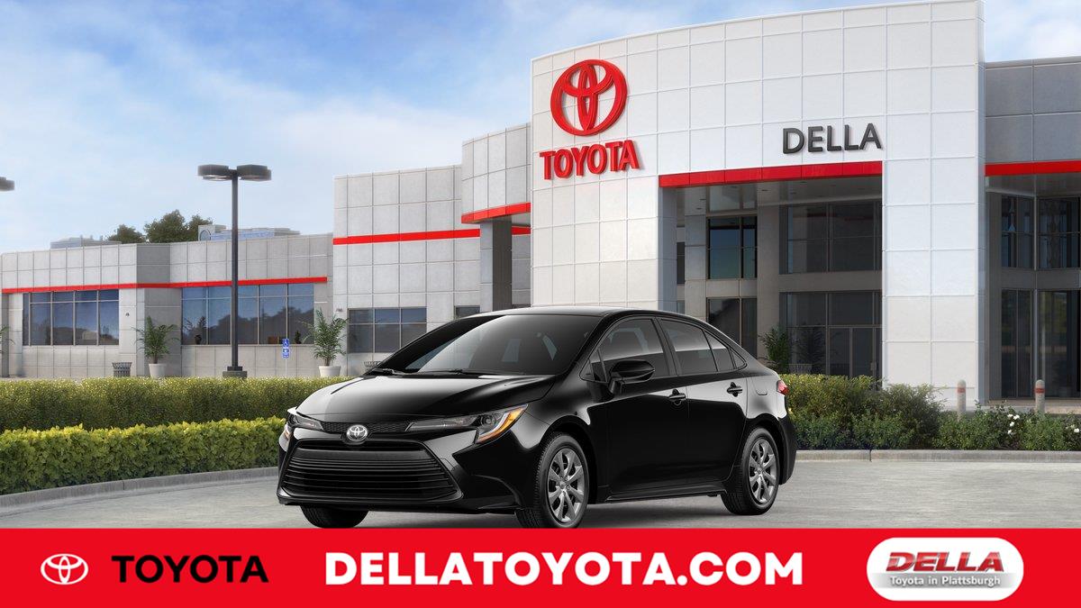 Midnight Black Metallic 2026 Toyota Corolla Sedan Front-Wheel Drive Continuously Variable Transmission