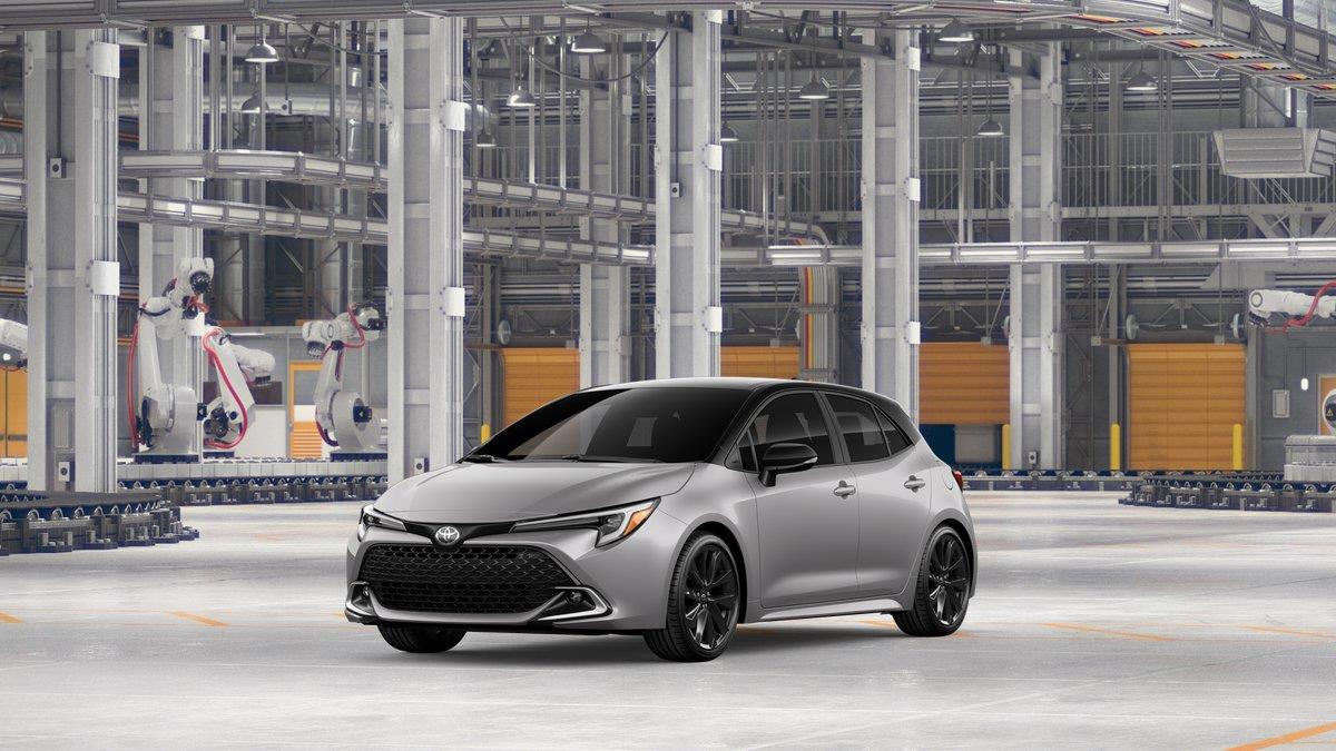 Classic Silver Metallic w/Black Roof 2027 Toyota Corolla Hatchback Hatchback Front-Wheel Drive Continuously Variable Transmission