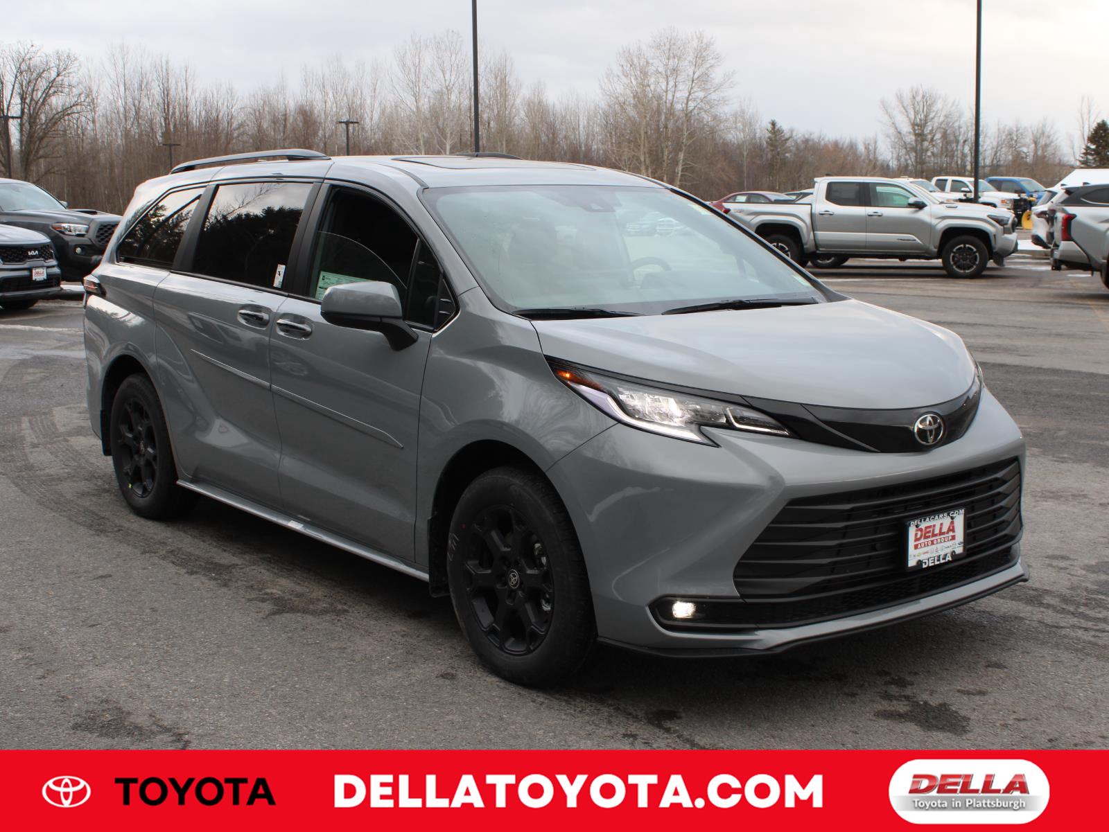 Cement 2026 Toyota Sienna Minivan All-Wheel Drive Continuously Variable Transmission