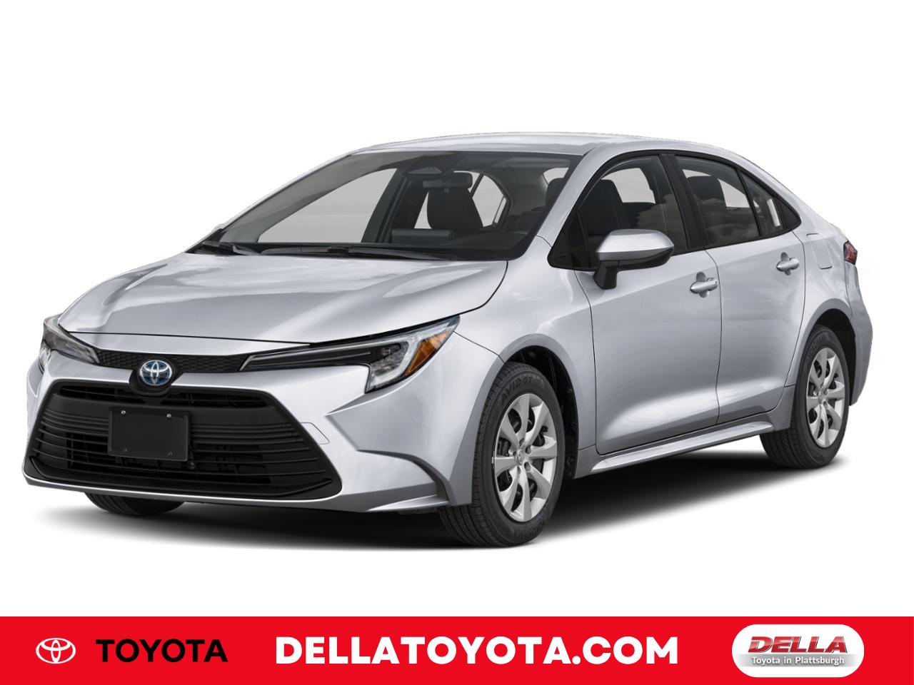 Classic Silver Metallic 2026 Toyota Corolla Hybrid Sedan Front-Wheel Drive Continuously Variable Transmission
