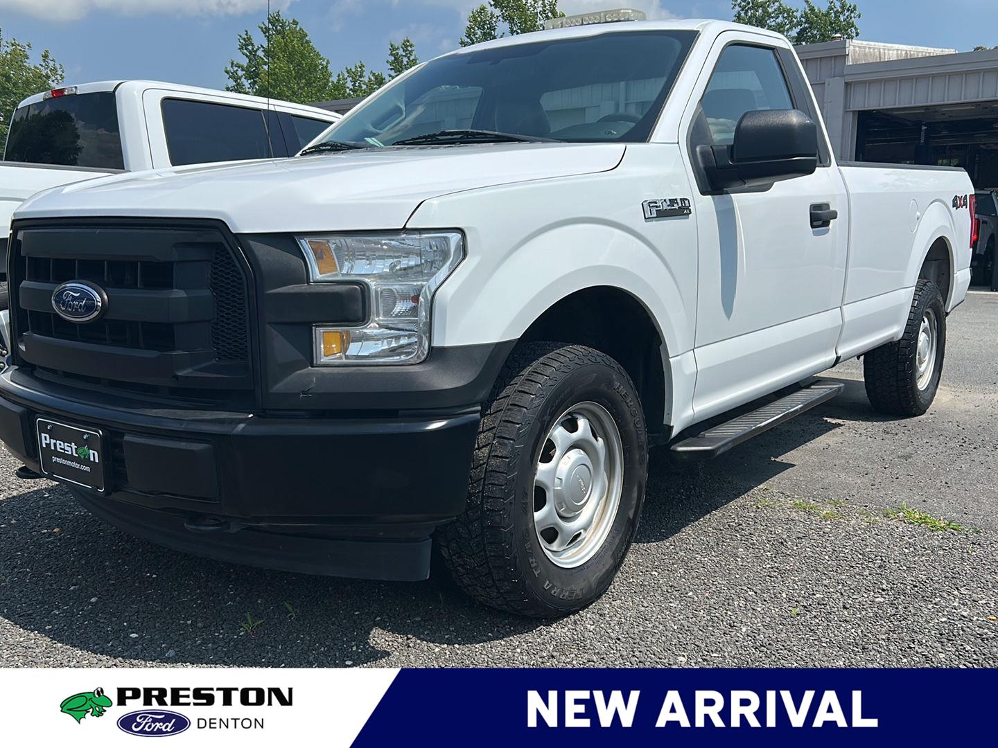 Oxford White 2016 Ford F-150 Pickup Truck Four-Wheel Drive 6-Speed Automatic
