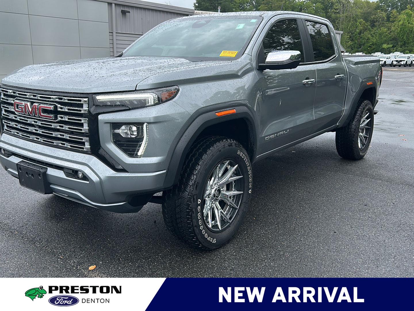 Gray 2024 GMC Canyon Pickup Truck Four-Wheel Drive