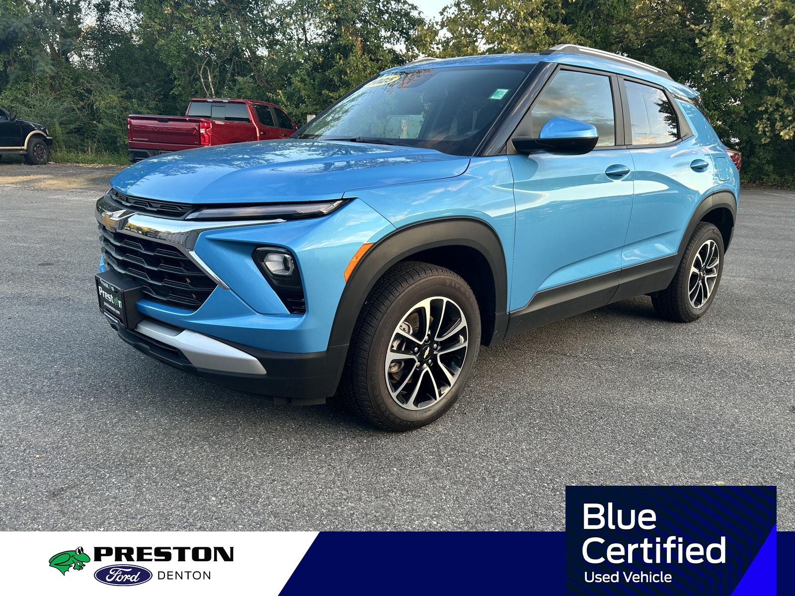 Marina Blue Metallic 2025 Chevrolet Trailblazer SUV / Crossover Four-Wheel Drive 9-Speed Automatic