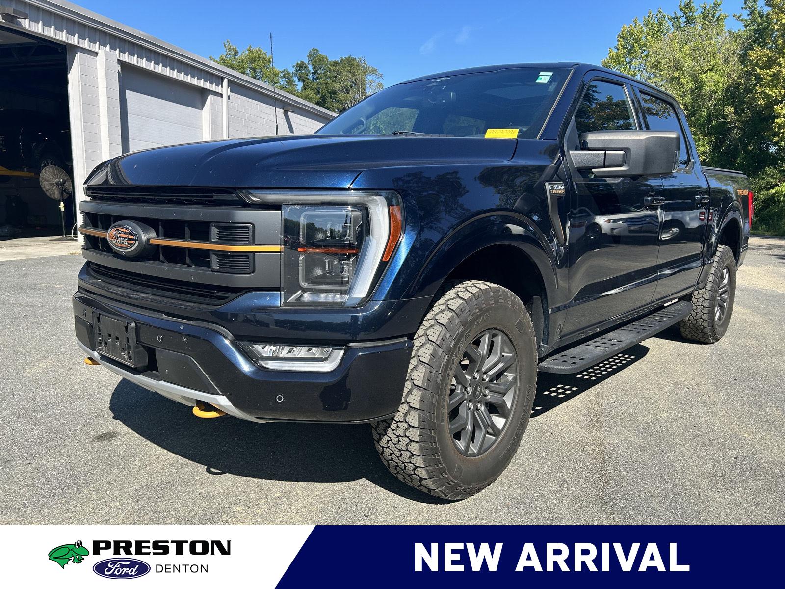 Antimatter Blue 2023 Ford F-150 Pickup Truck Four-Wheel Drive Automatic