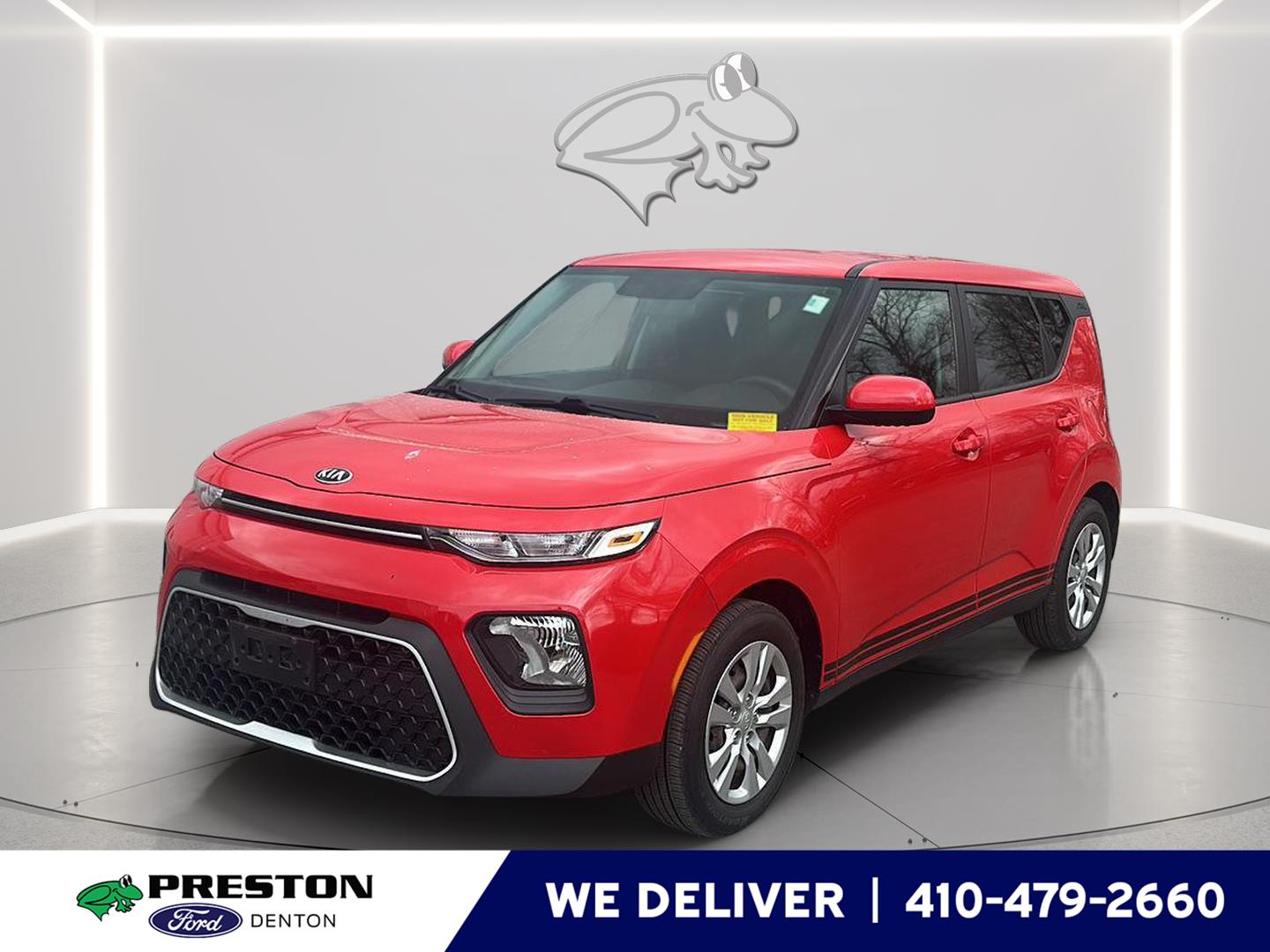 Inferno Red 2020 Kia Soul LX FWD SUV / Crossover Front-Wheel Drive Continuously Variable Transmission