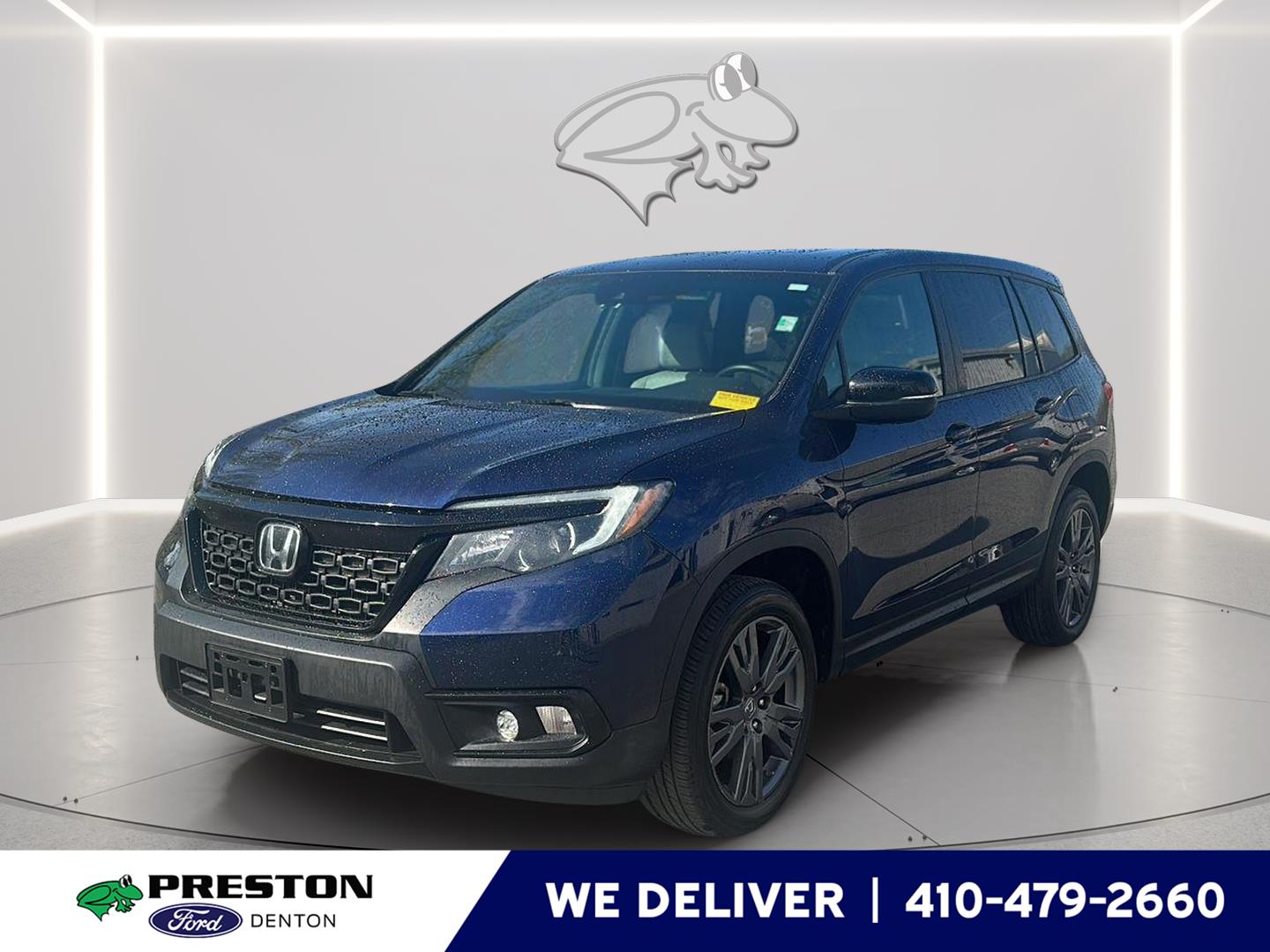 Black (Obsidian Blue Pearl) 2020 Honda Passport EX-L AWD SUV / Crossover All-Wheel Drive 9-Speed Automatic