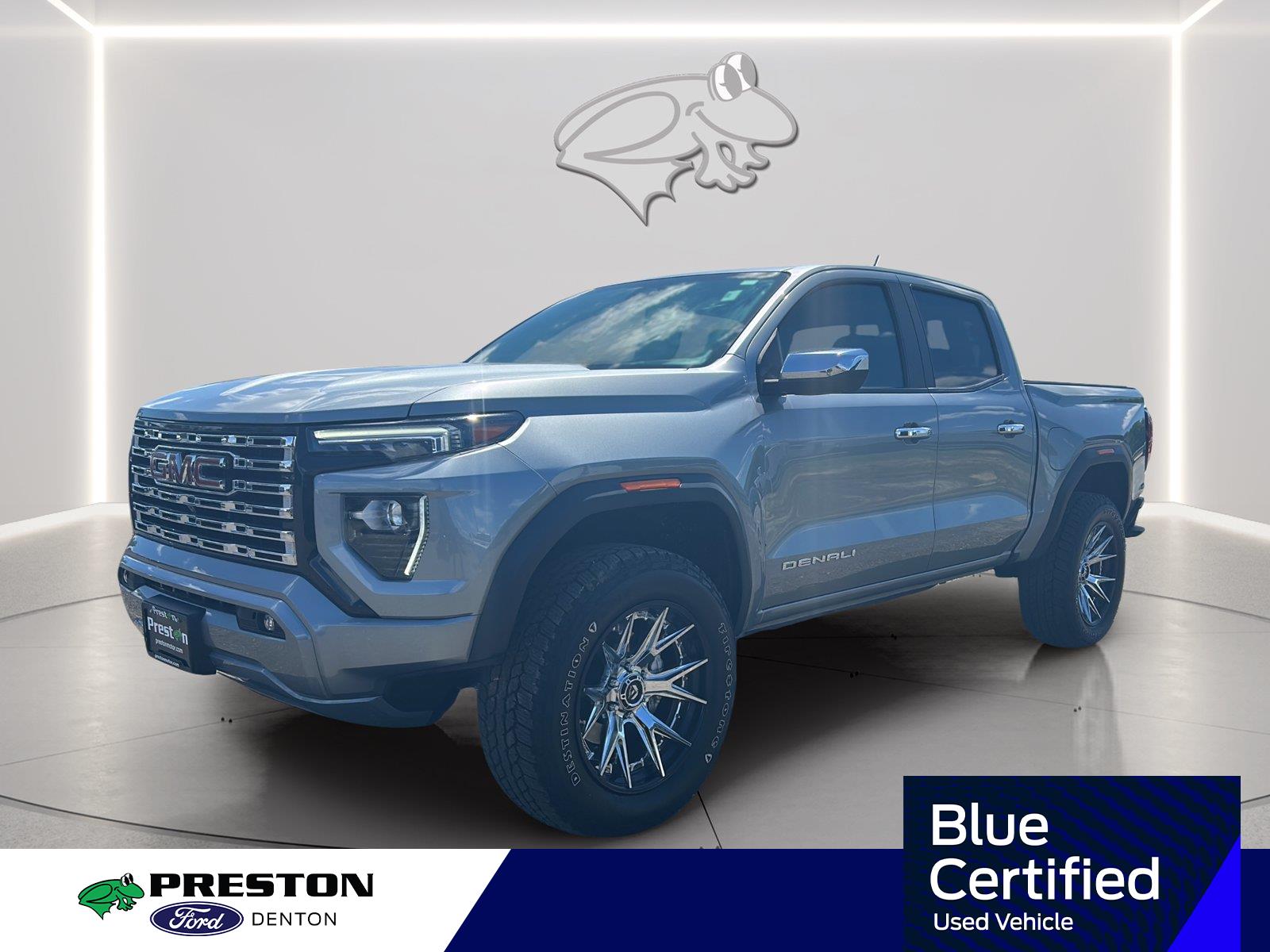 Sterling Metallic 2024 GMC Canyon Pickup Truck Four-Wheel Drive 8-Speed Automatic