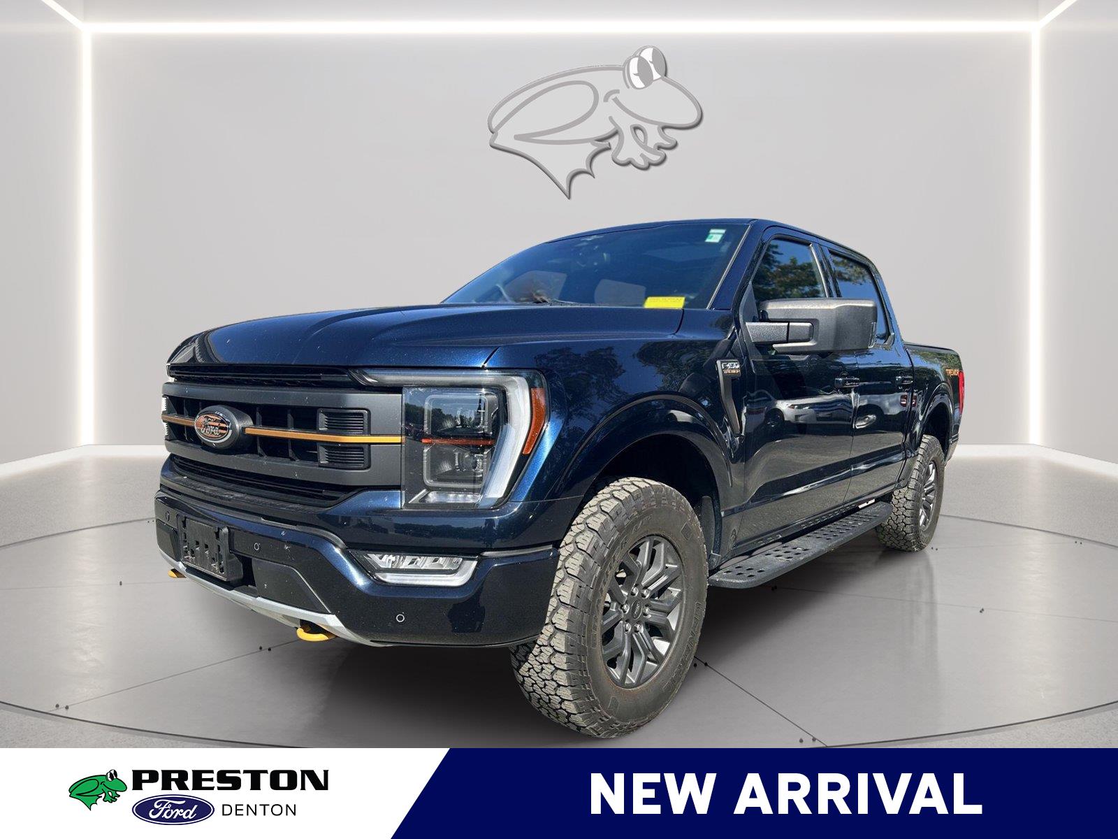 Antimatter Blue 2023 Ford F-150 Pickup Truck Four-Wheel Drive Automatic