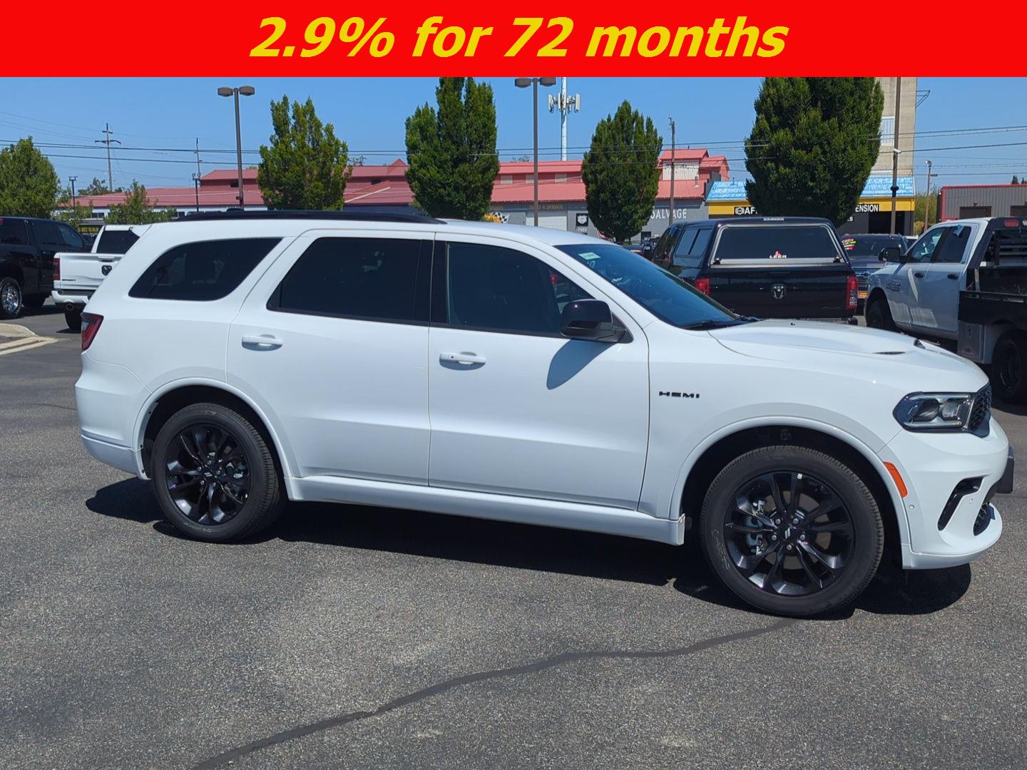 White Knuckle Clearcoat 2025 Dodge Durango R/T AWD SUV / Crossover All-Wheel Drive 8-Speed Automatic