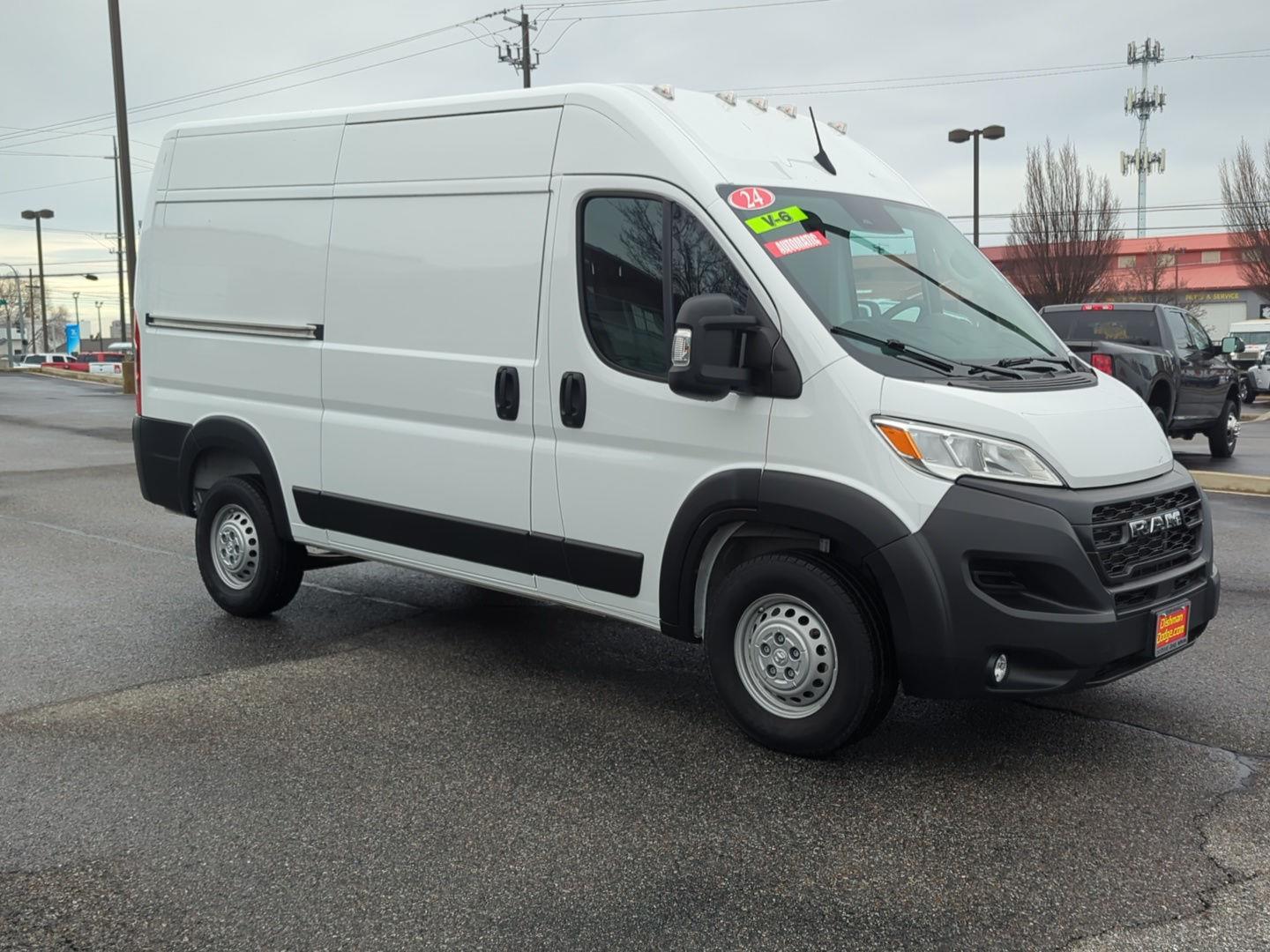 2024 RAM ProMaster 1500 Tradesman 136 High Roof Cargo Van without Passenger Seat FWD