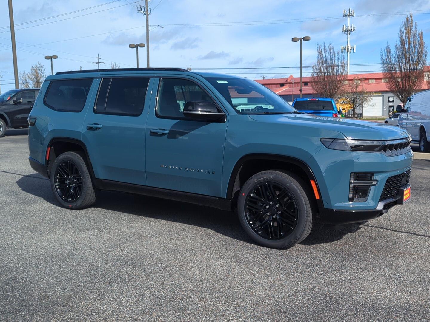Gray (Steel Blue) 2026 Jeep Grand Wagoneer Limited Reserve 4WD SUV / Crossover Four-Wheel Drive 8-Speed Automatic