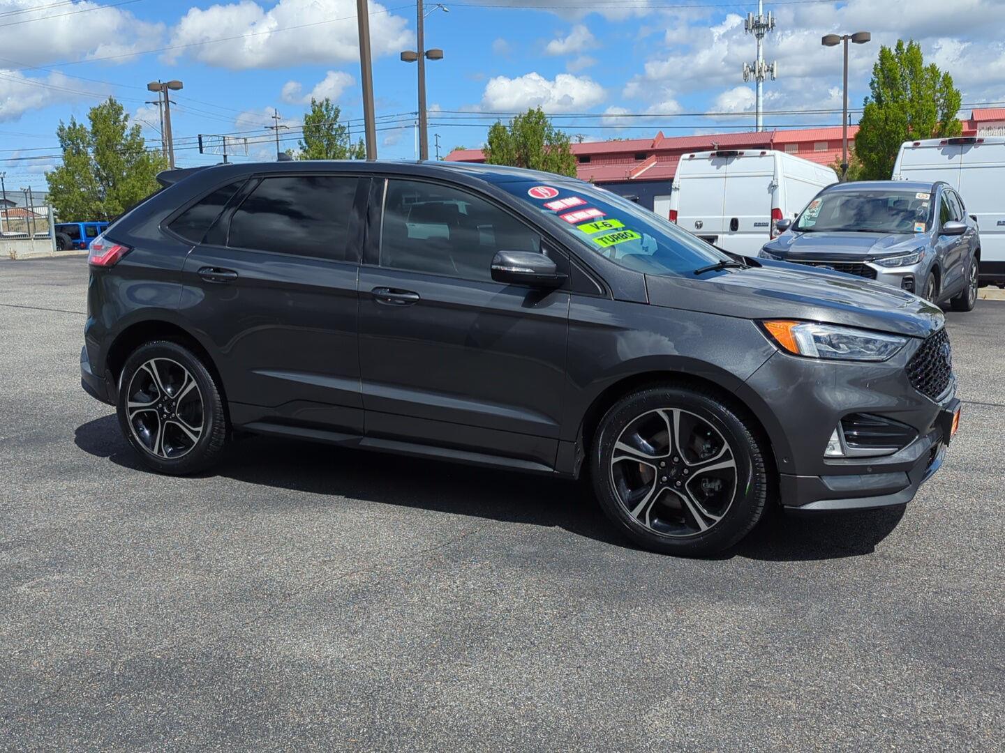 Gray (Magnetic Metallic) 2019 Ford Edge ST AWD SUV / Crossover All-Wheel Drive 8-Speed Automatic