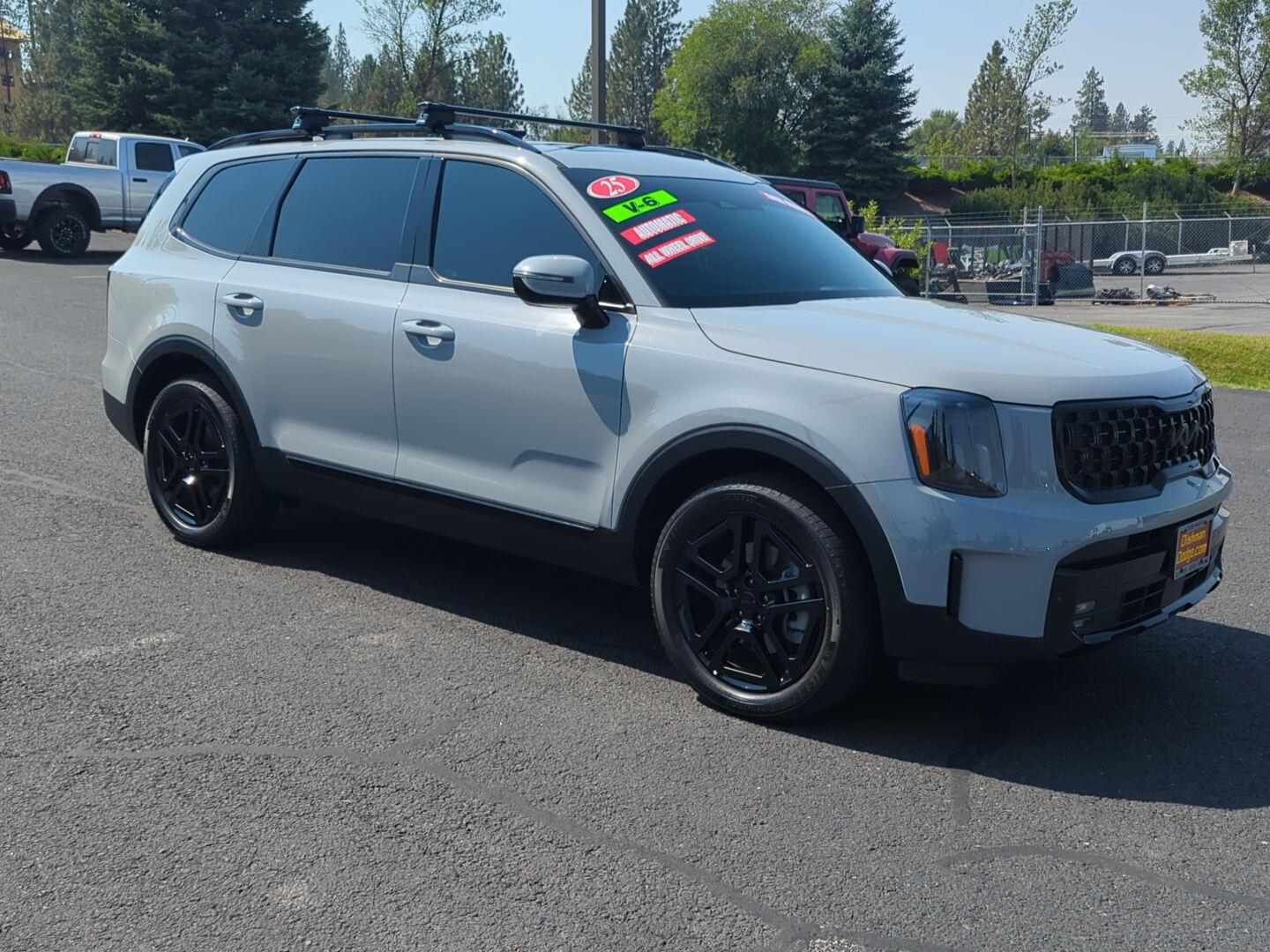 Wolf Gray 2025 Kia Telluride SUV / Crossover All-Wheel Drive Automatic