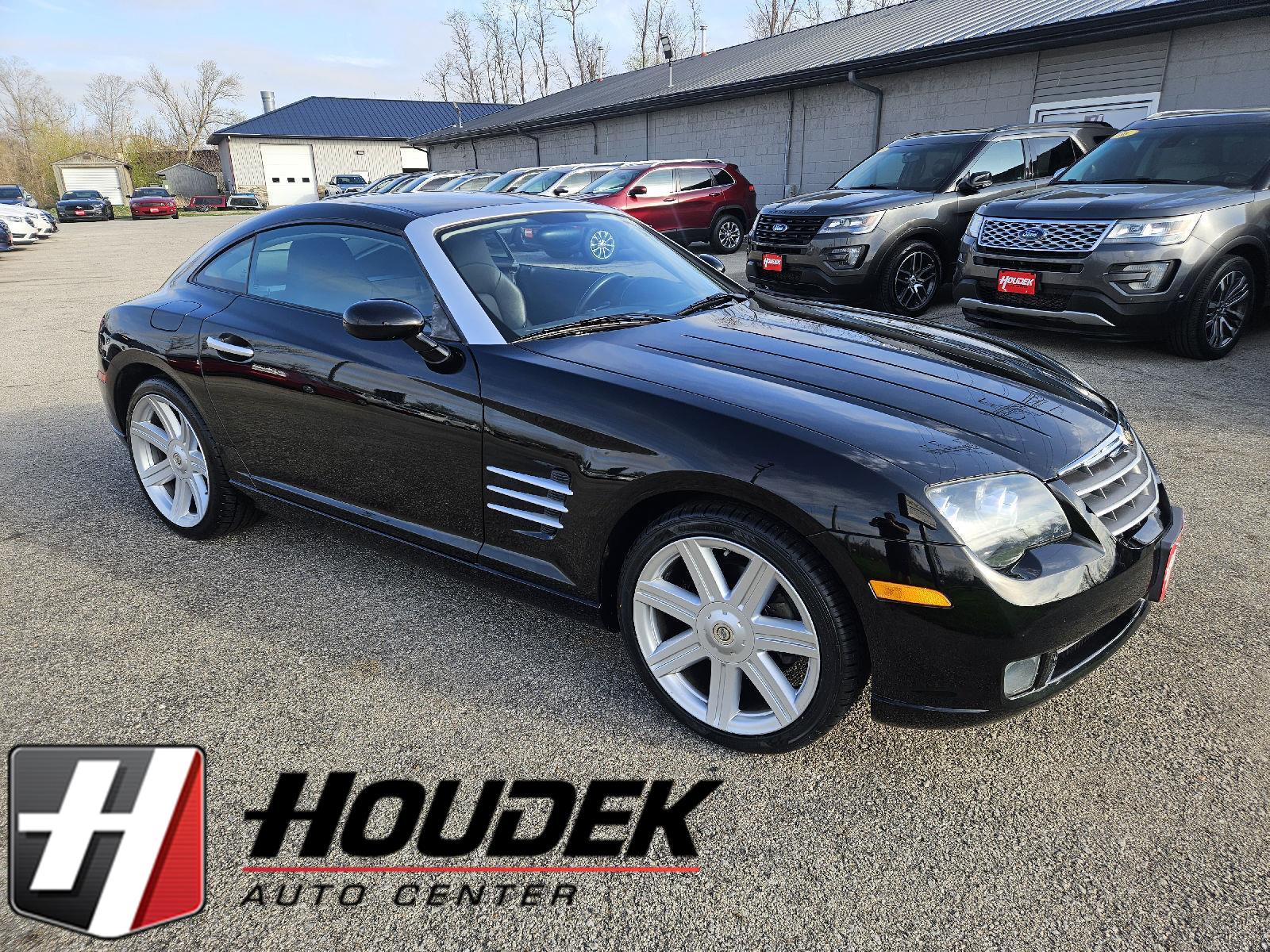 Black 2004 Chrysler Crossfire Coupe 5-Speed Automatic