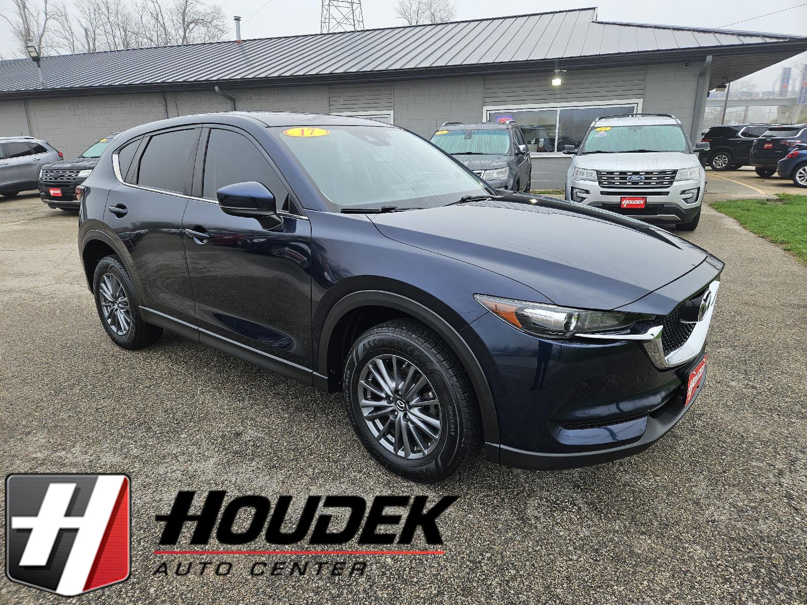 Deep Crystal Blue Mica 2017 Mazda CX-5 Touring AWD SUV / Crossover All-Wheel Drive Automatic