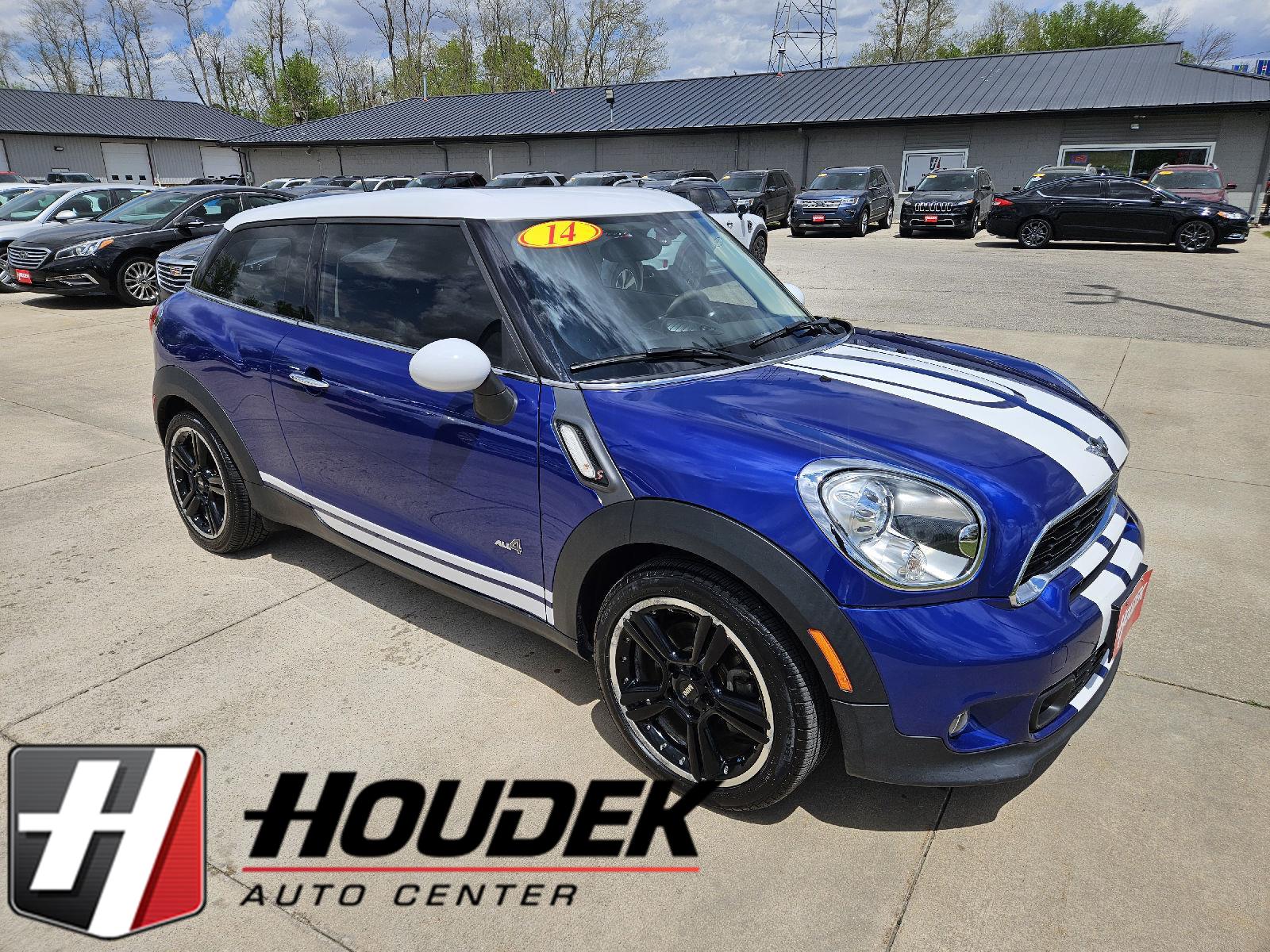 Starlight Blue Metallic 2014 MINI Cooper Paceman S ALL4 AWD Hatchback All-Wheel Drive 6-Speed Manual