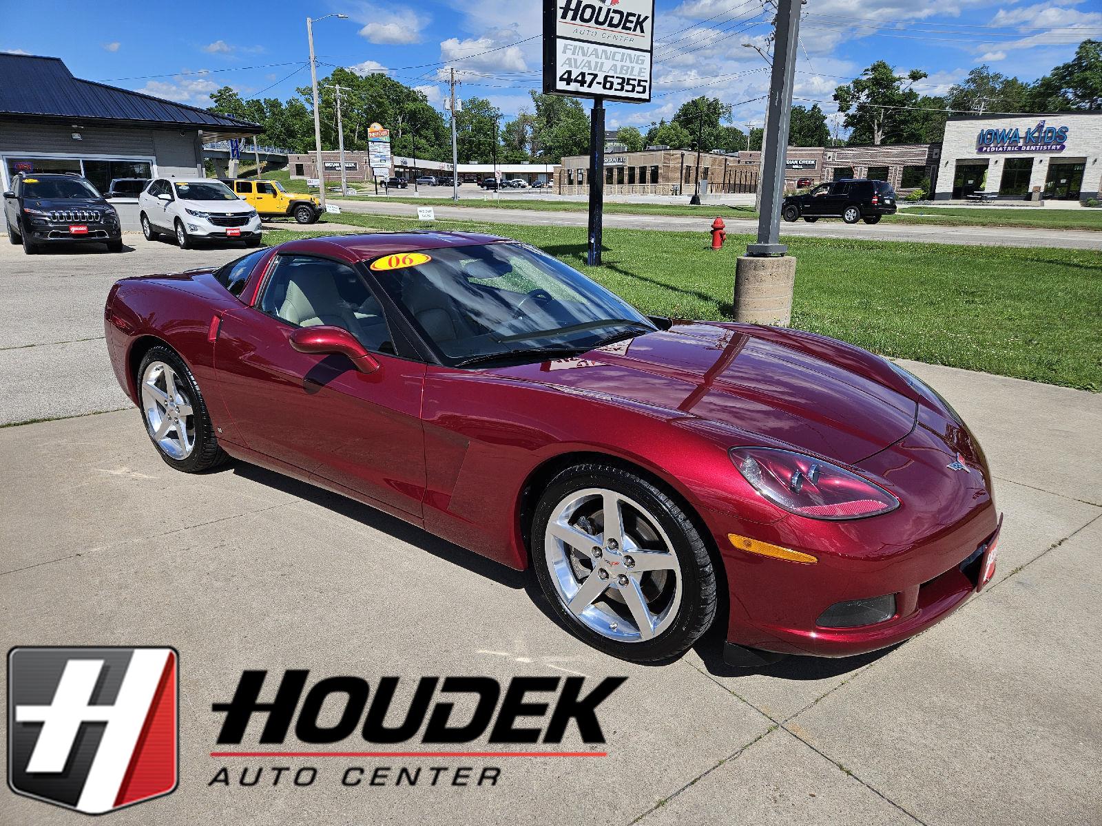 Monterey Red Metallic Tintcoat 2006 Chevrolet Corvette Coupe Rear-Wheel Drive 6-Speed Automatic