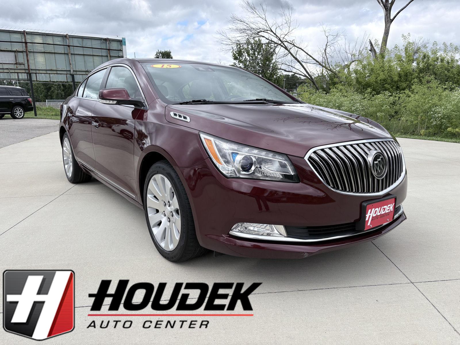 Deep Garnet Metallic 2015 Buick LaCrosse Sedan All-Wheel Drive 6-Speed Automatic Overdrive