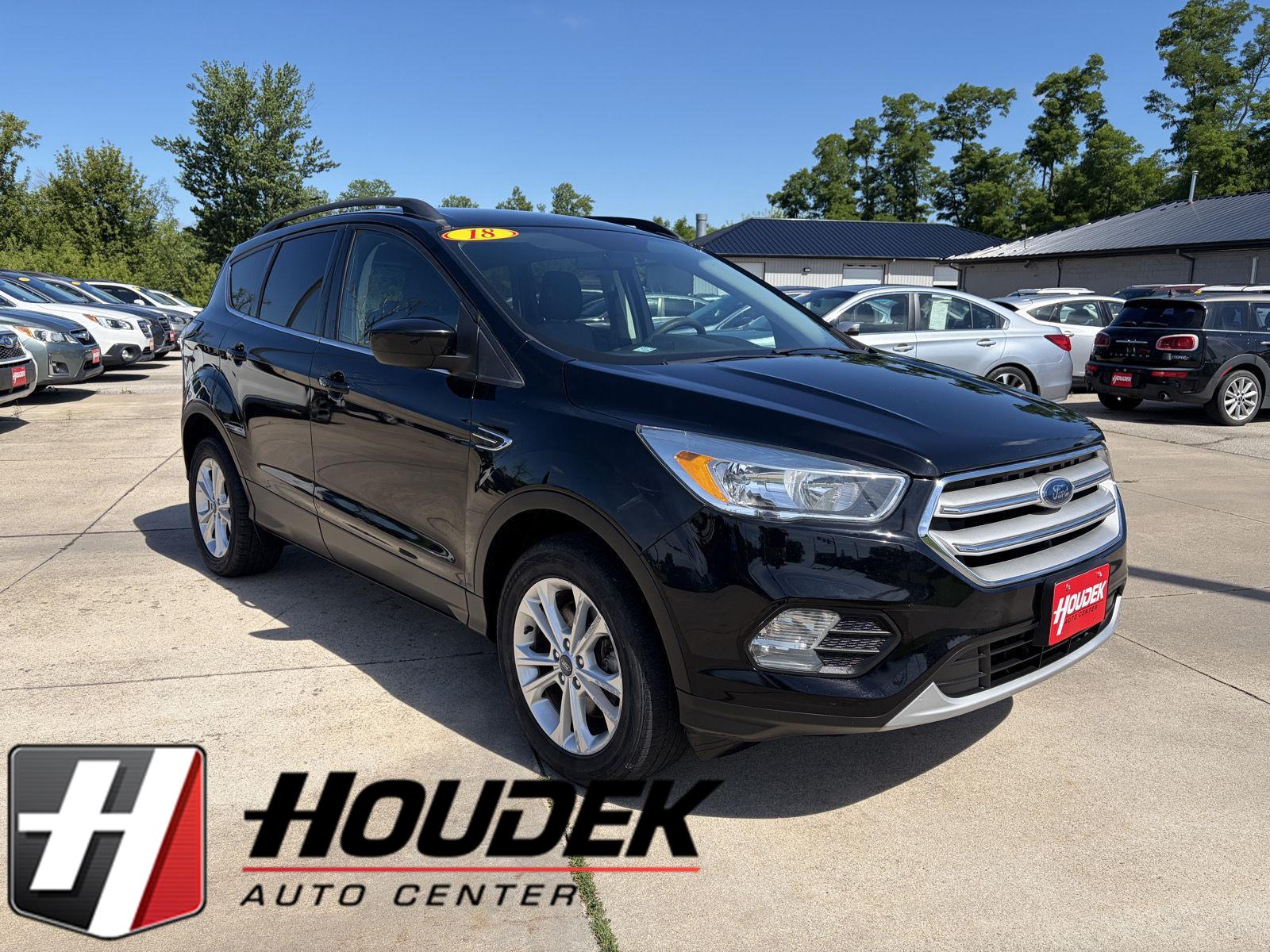 Shadow Black 2018 Ford Escape SUV / Crossover All-Wheel Drive 6-Speed Automatic