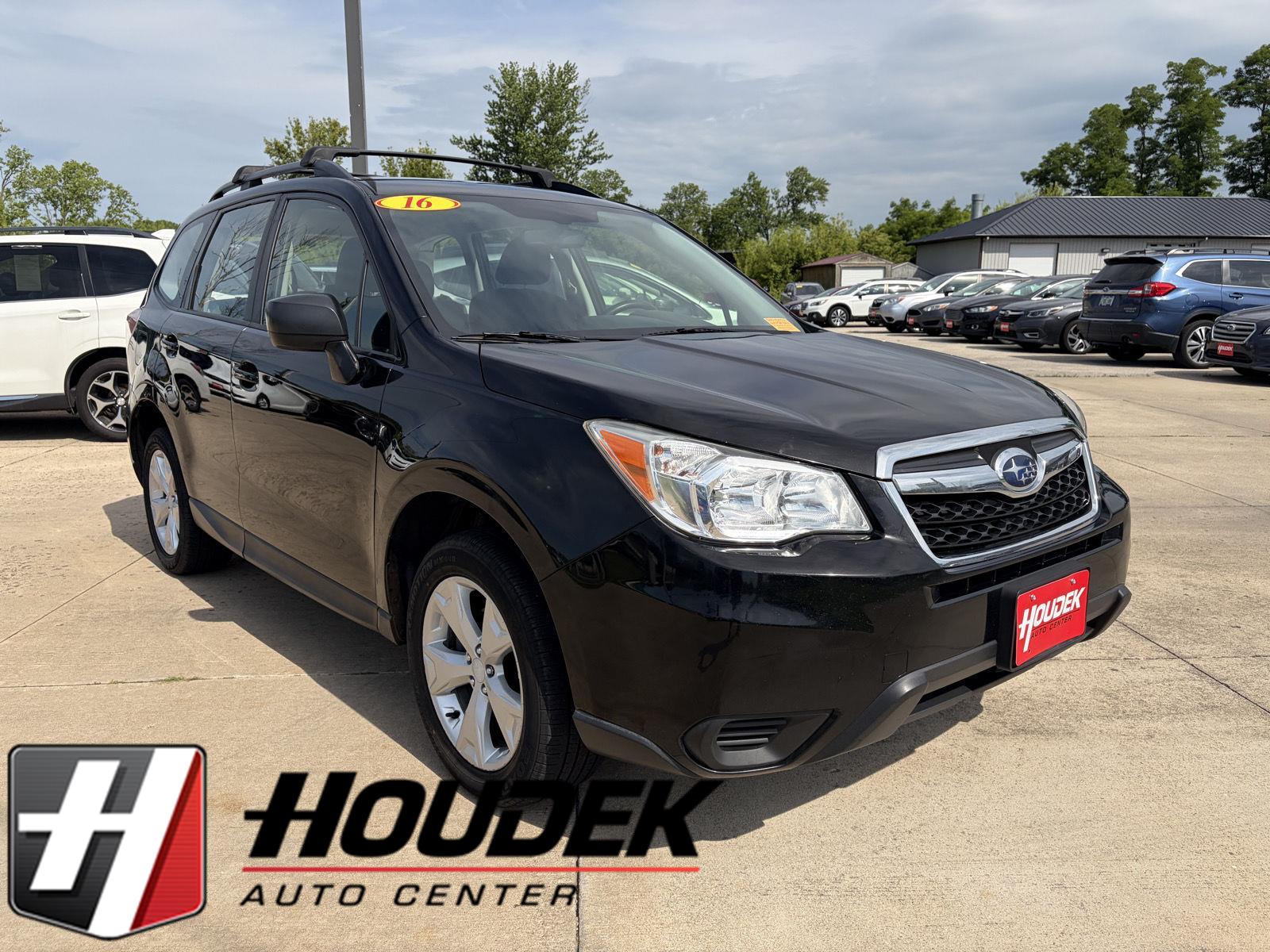 Crystal Black Silica 2016 Subaru Forester SUV / Crossover All-Wheel Drive Continuously Variable Transmission
