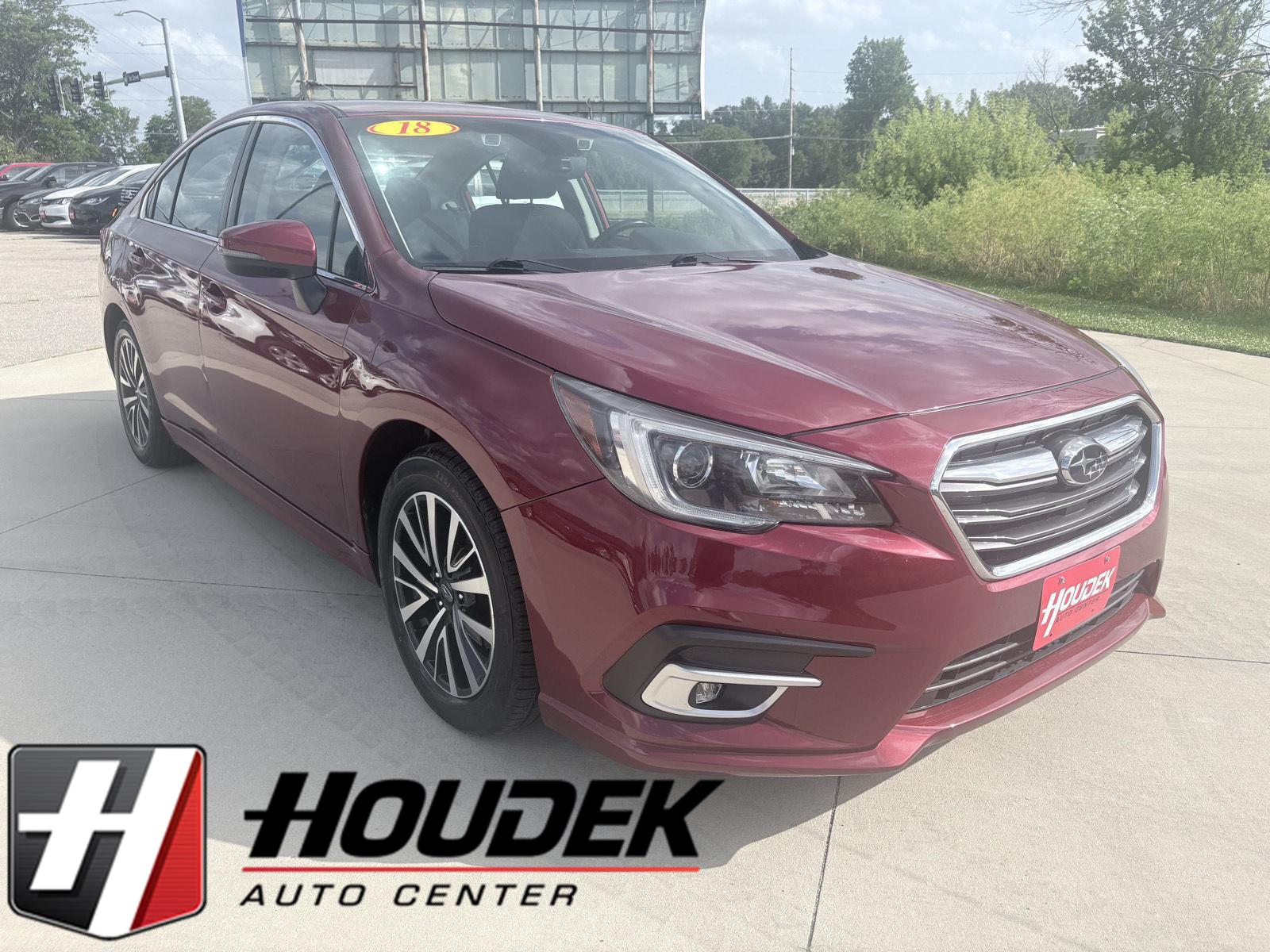 Crimson Red Pearl 2018 Subaru Legacy Sedan All-Wheel Drive Continuously Variable Transmission