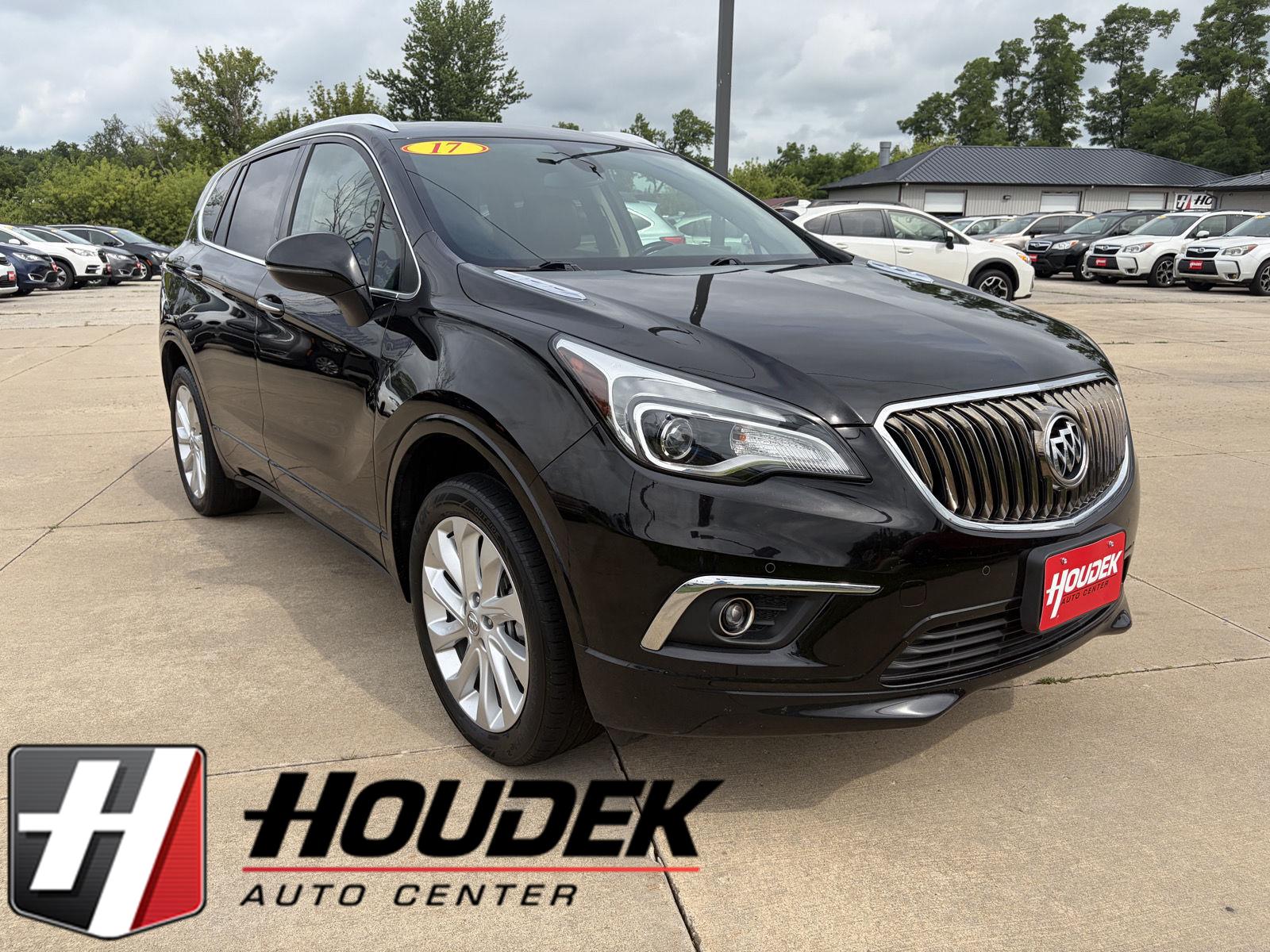 Black (Ebony Twilight Metallic) 2017 Buick Envision SUV / Crossover All-Wheel Drive 6-Speed Automatic