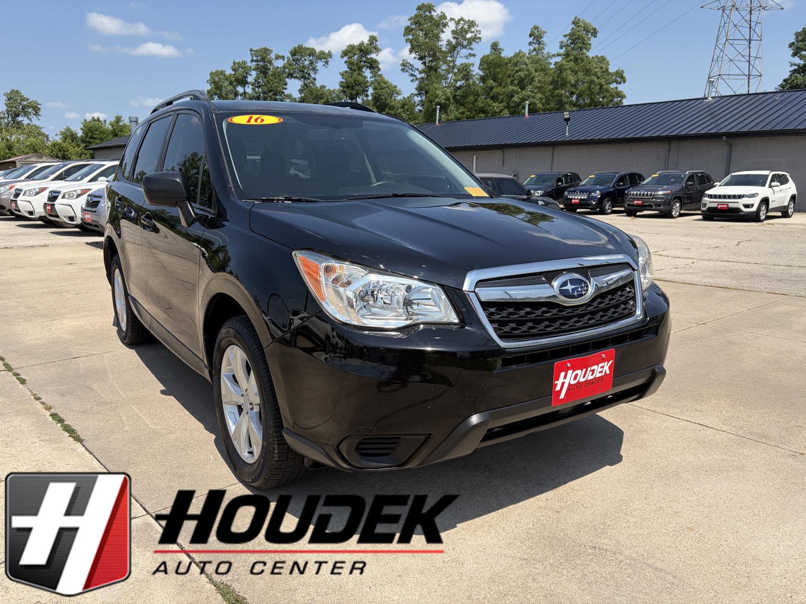 Crystal Black Silica 2016 Subaru Forester SUV / Crossover All-Wheel Drive Continuously Variable Transmission