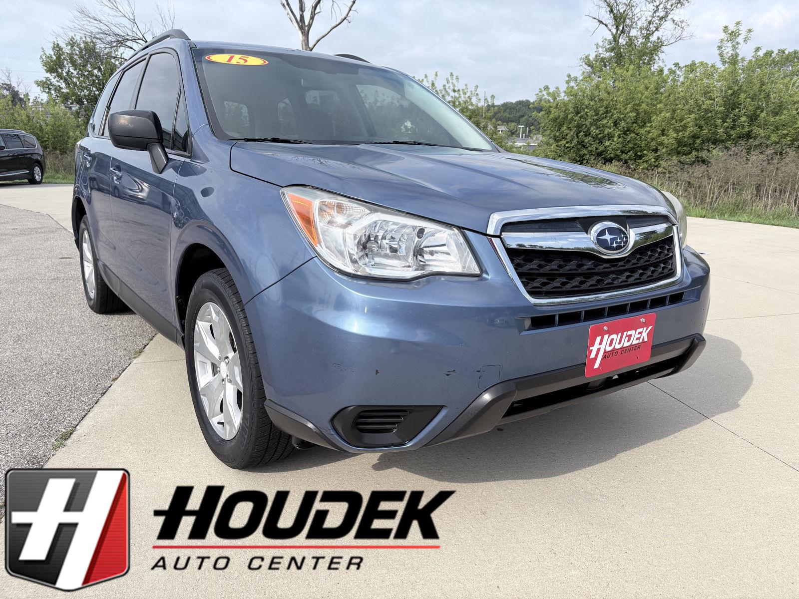 Quartz Blue Pearl 2015 Subaru Forester SUV / Crossover All-Wheel Drive Continuously Variable Transmission