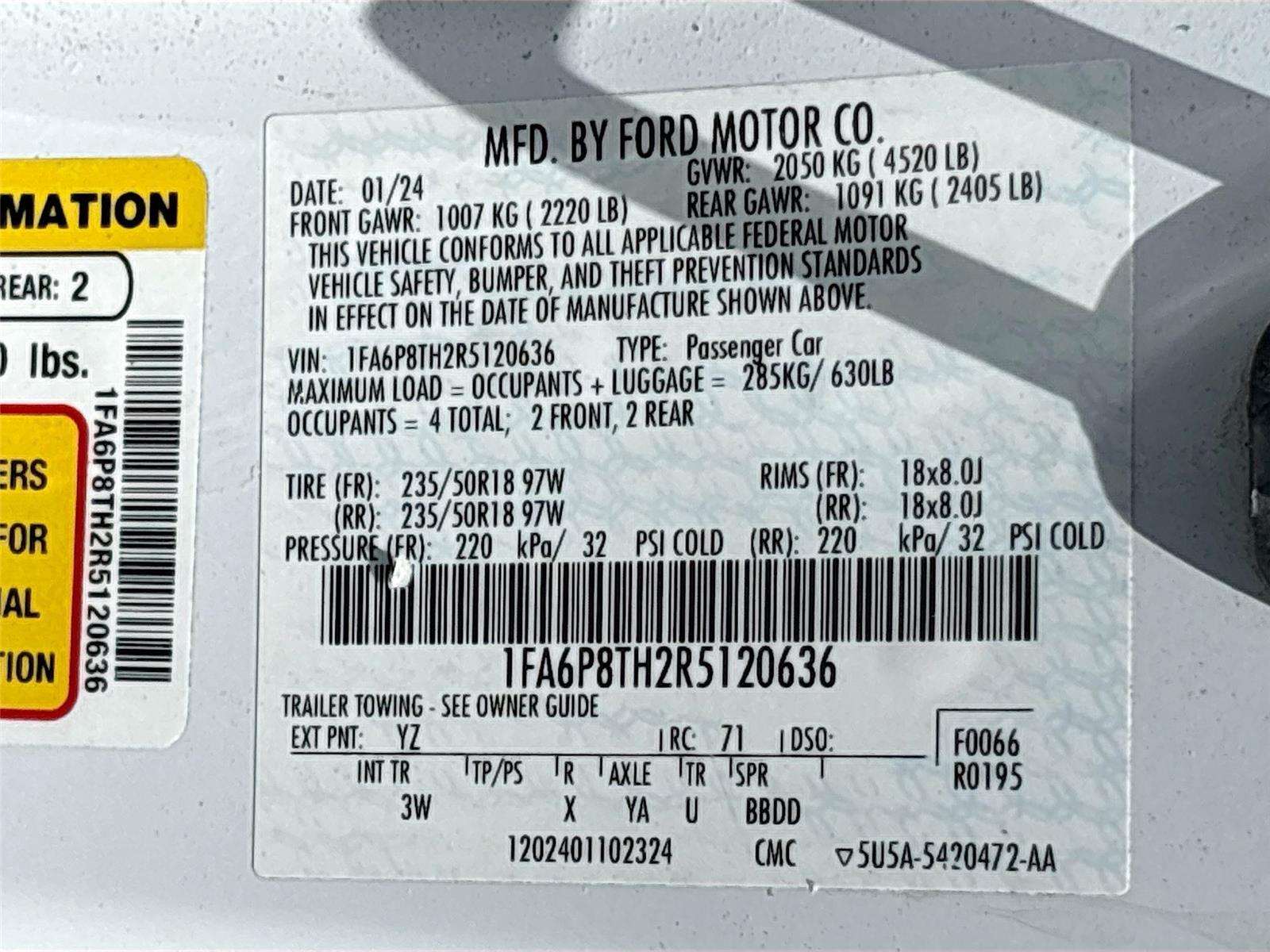 2024 Ford Mustang EcoBoost Premium