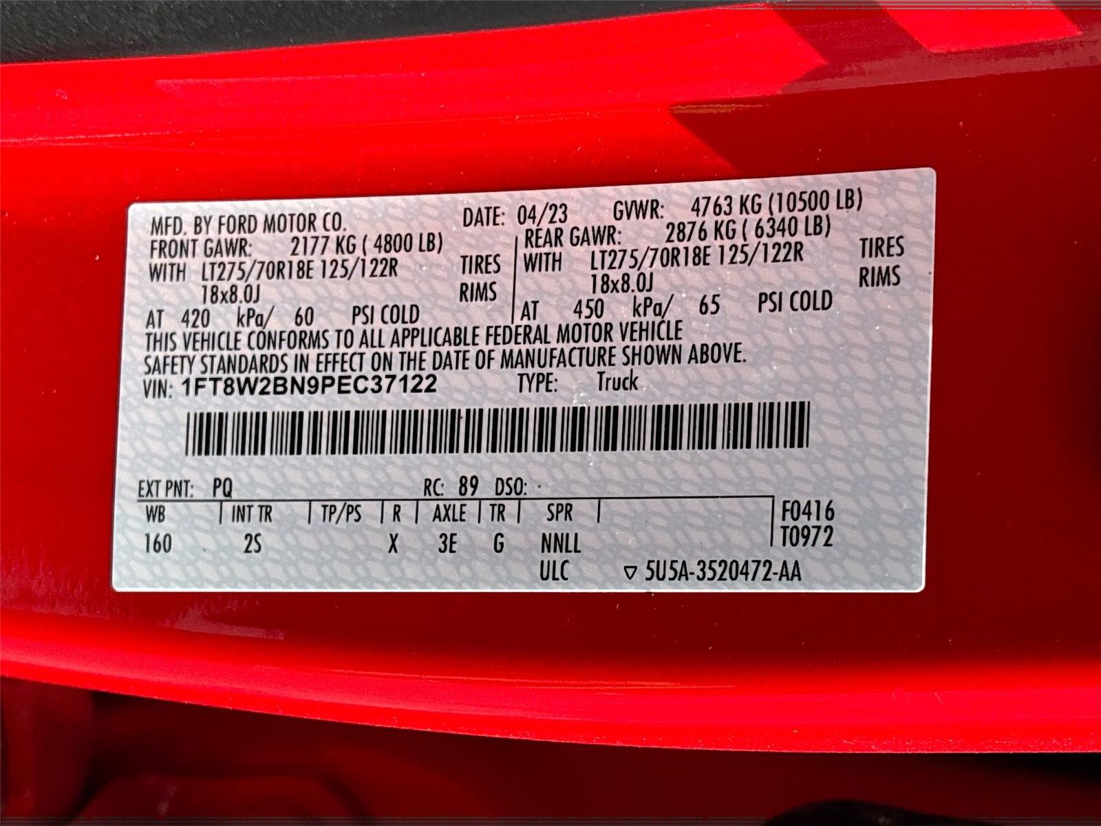 2023 Ford Super Duty F-250 SRW XLT