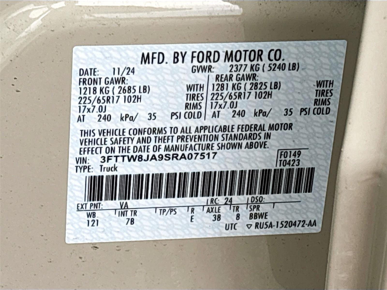 2025 Ford Maverick XLT