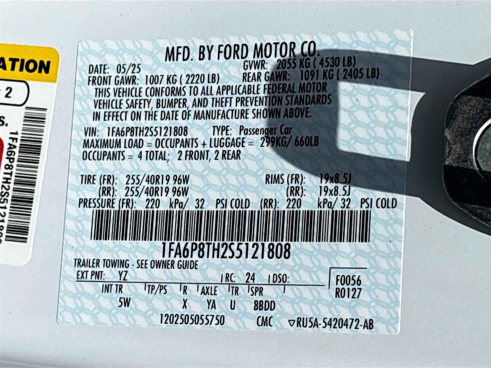 2025 Ford Mustang EcoBoost Premium