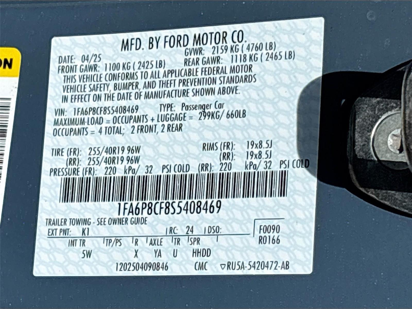 2025 Ford Mustang GT Premium