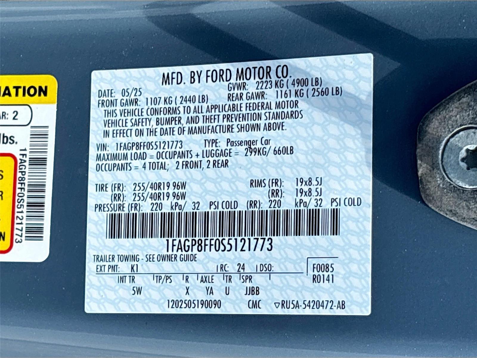 2025 Ford Mustang GT Premium