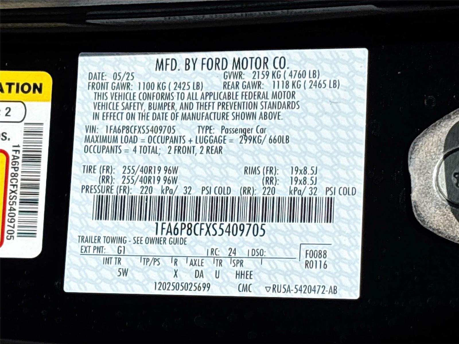 2025 Ford Mustang GT Premium