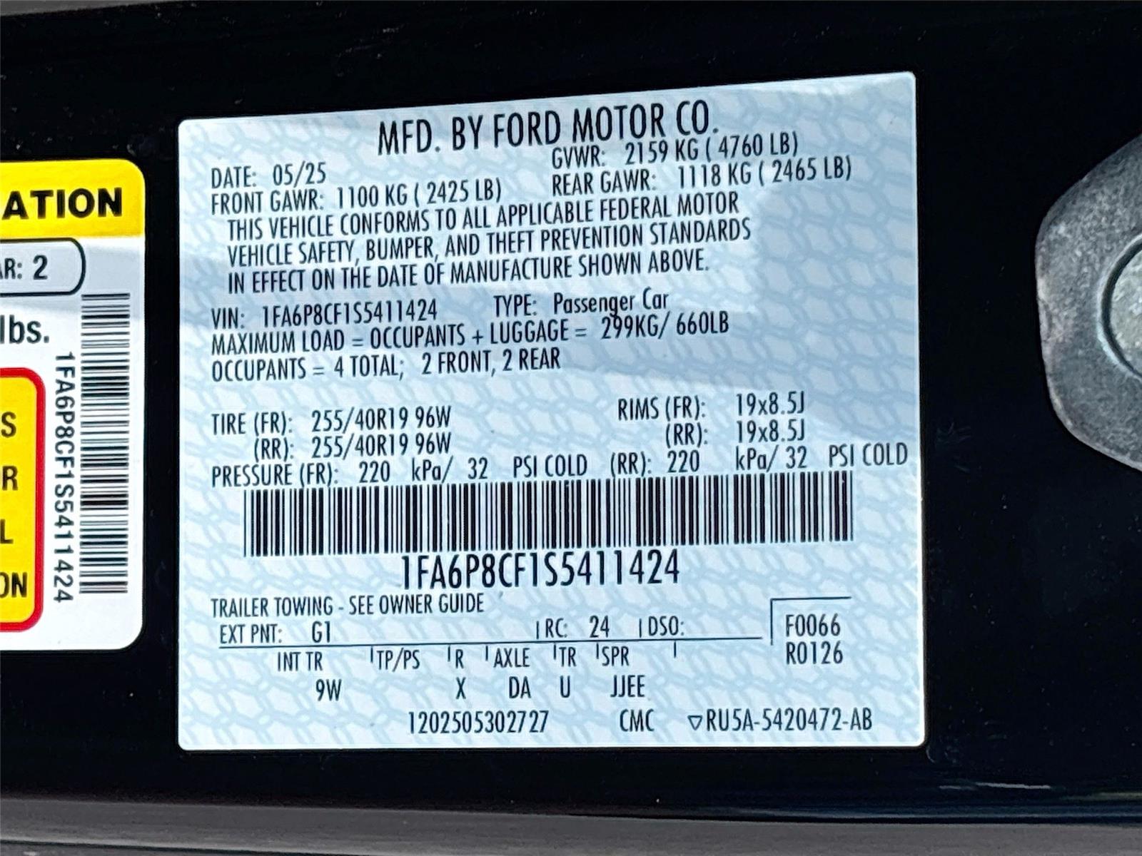 2025 Ford Mustang GT Premium