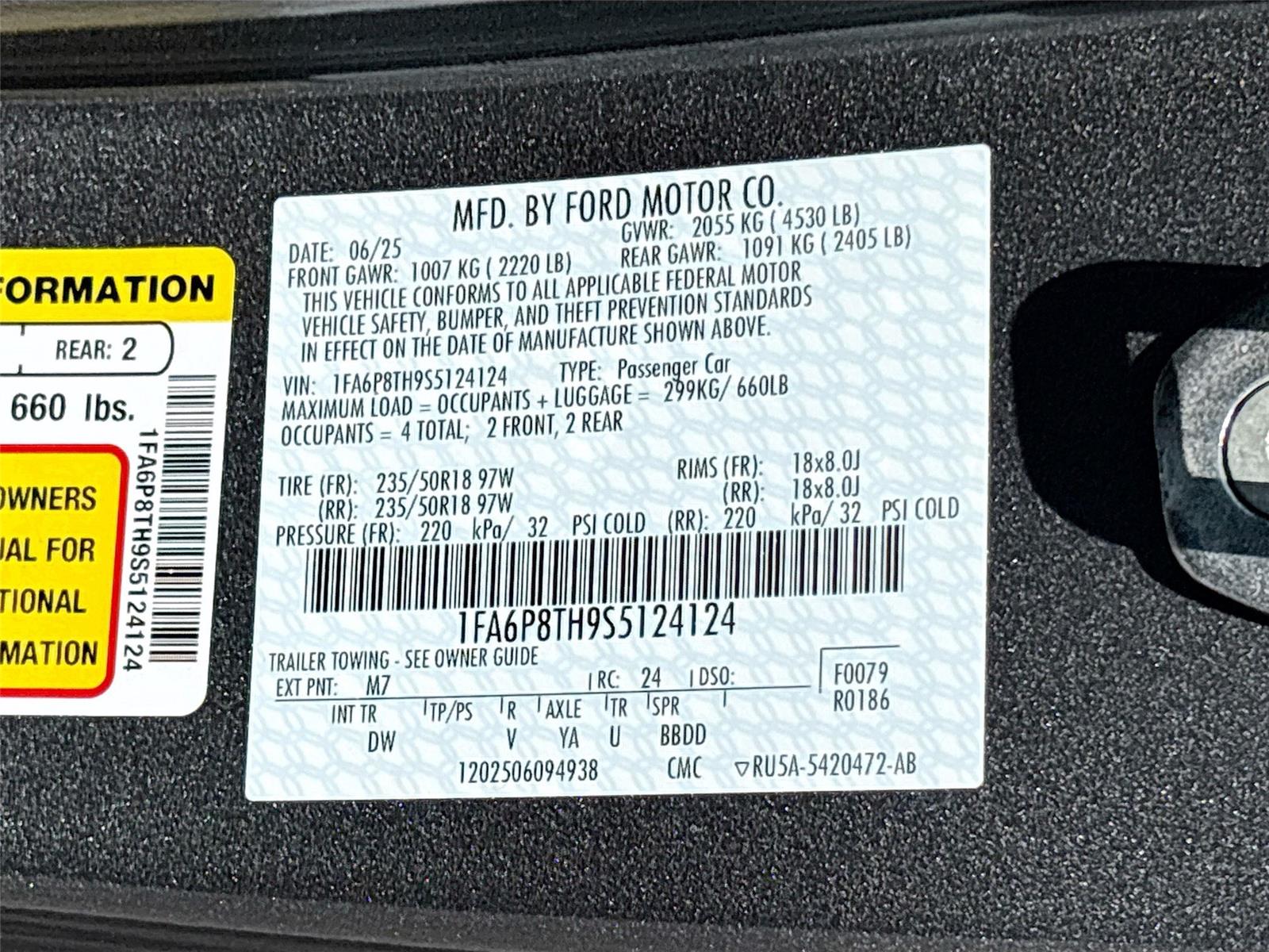 2025 Ford Mustang EcoBoost