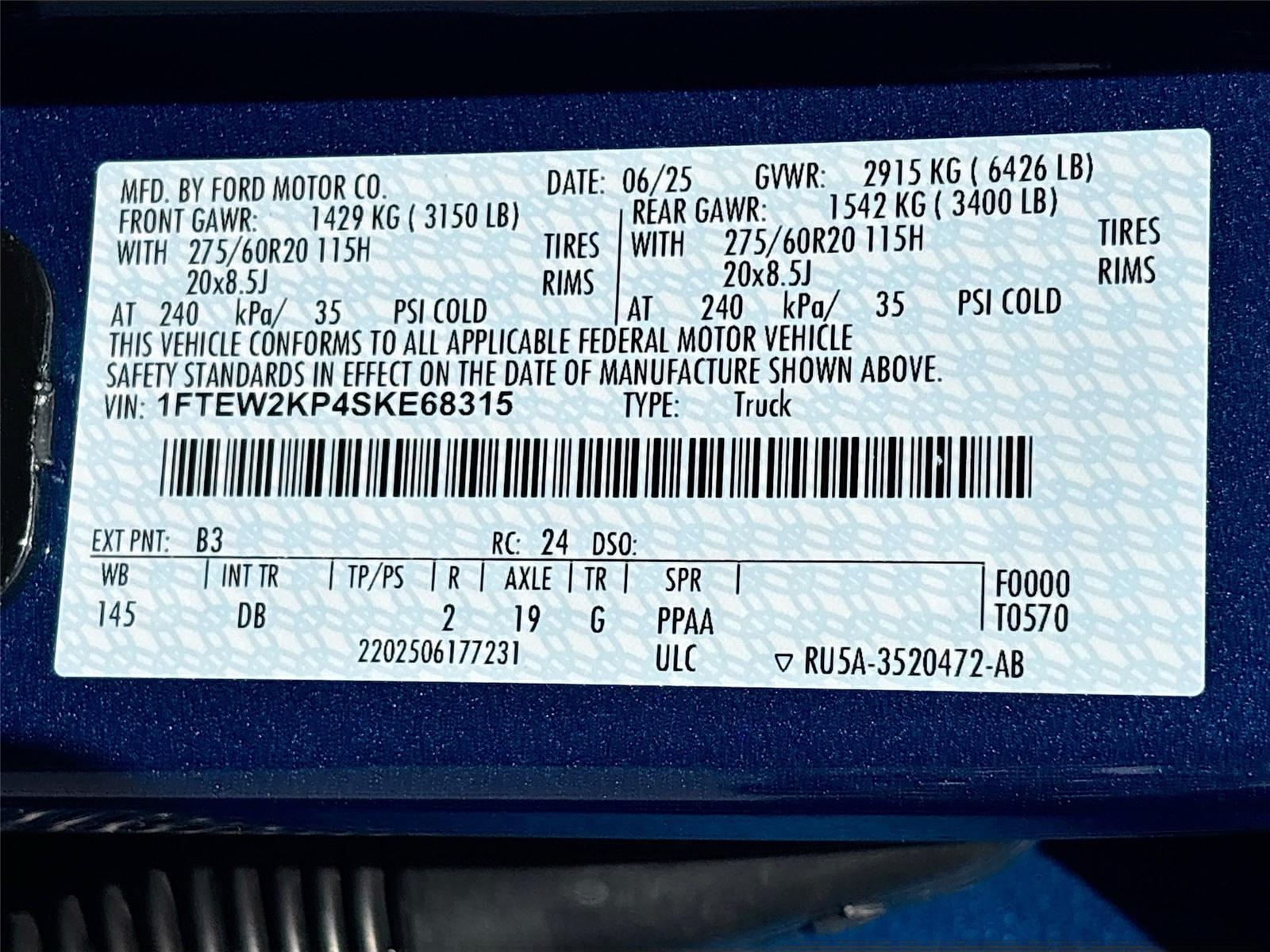 2025 Ford F-150 STX