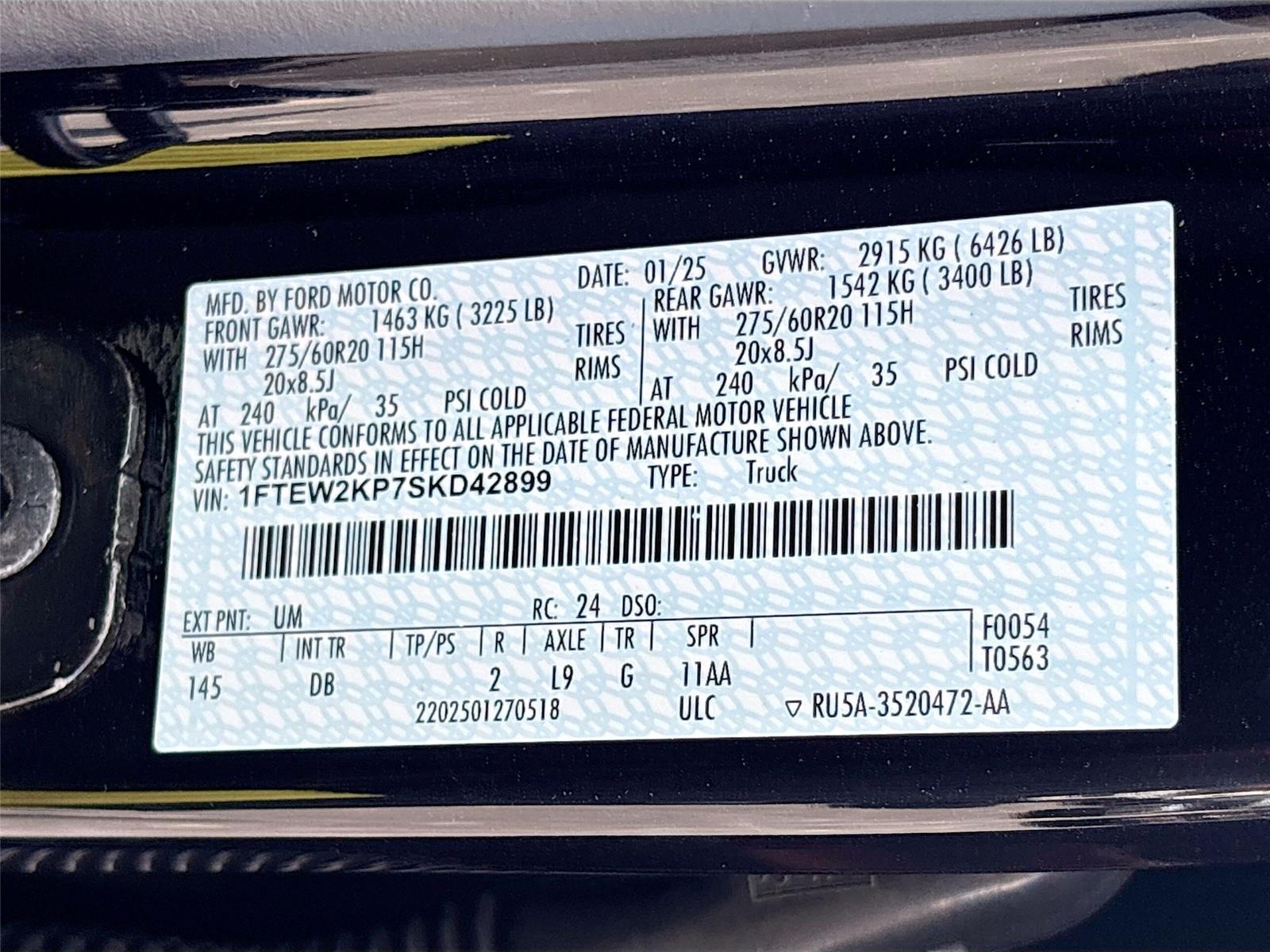 2025 Ford F-150 STX