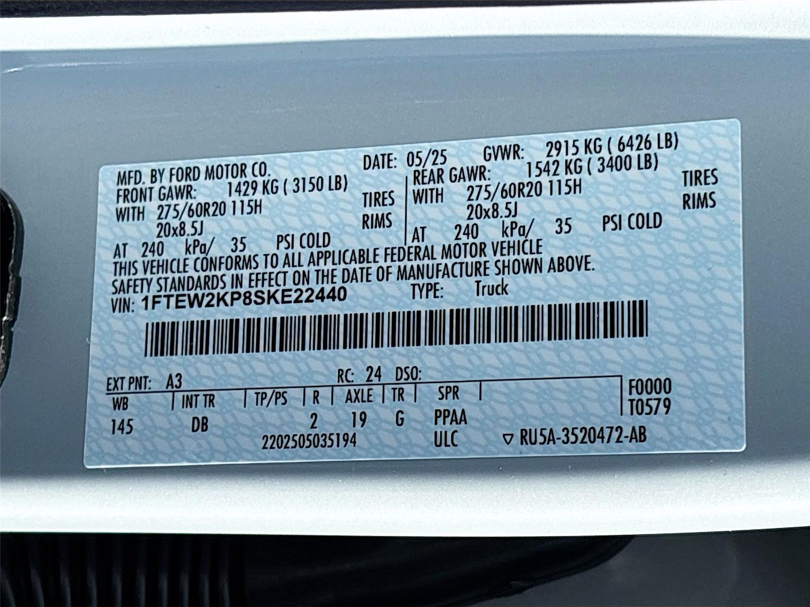 2025 Ford F-150 STX