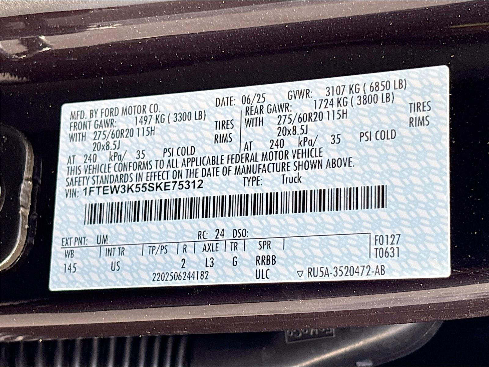 2025 Ford F-150 XLT
