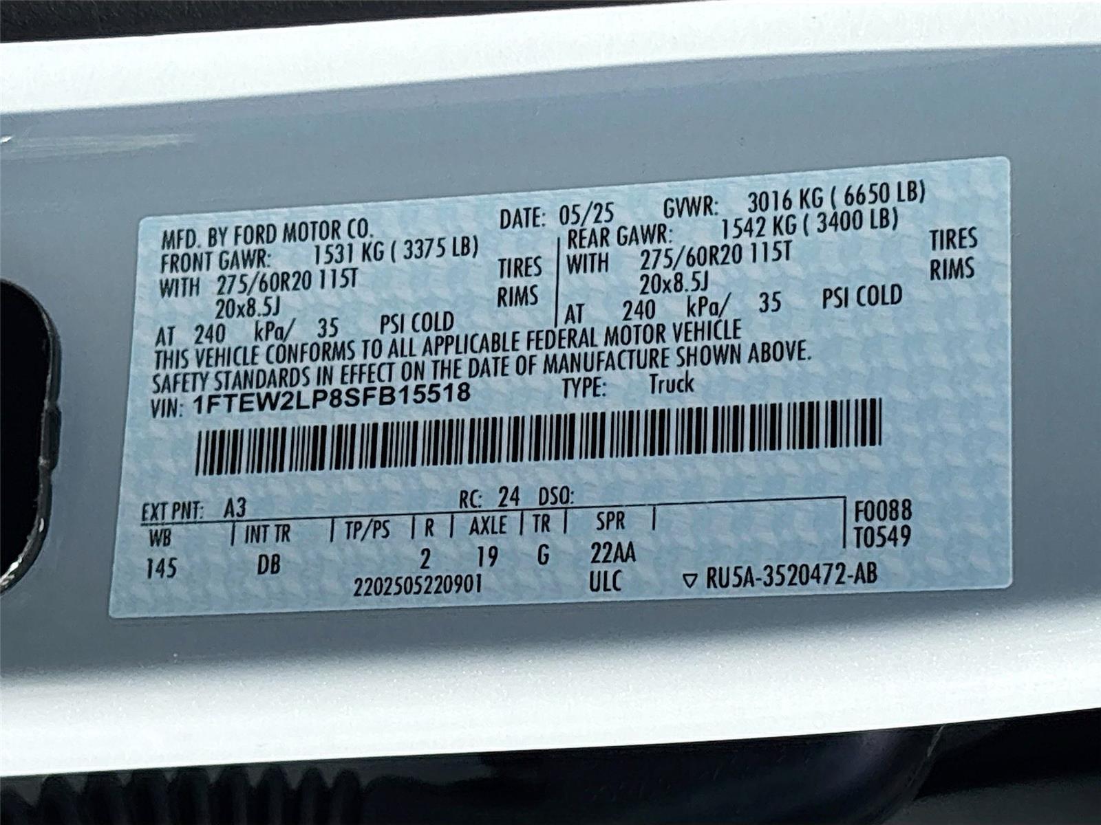 2025 Ford F-150 STX