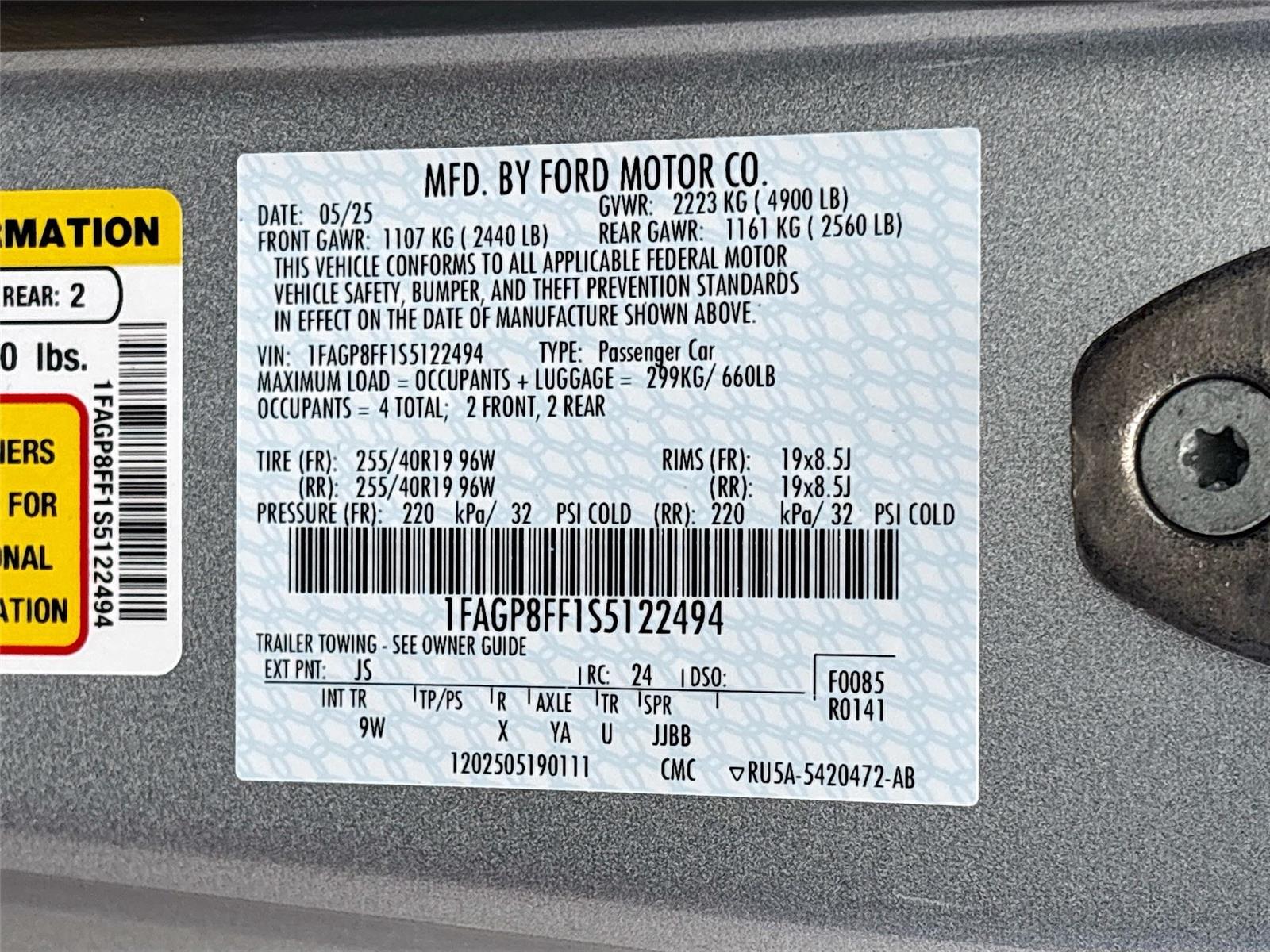 2025 Ford Mustang GT Premium