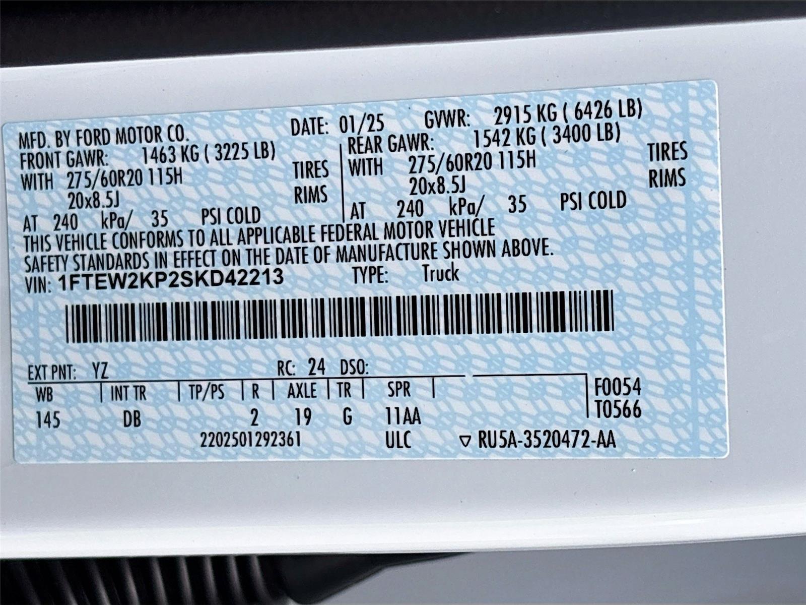 2025 Ford F-150 STX