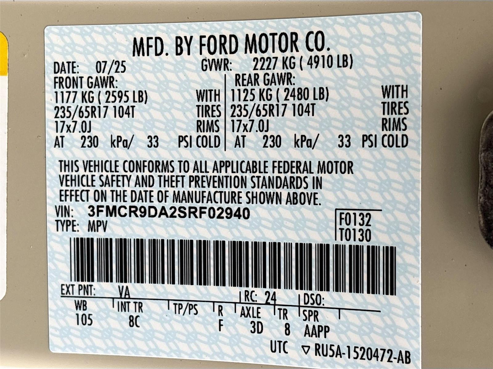 2025 Ford Bronco Sport Badlands