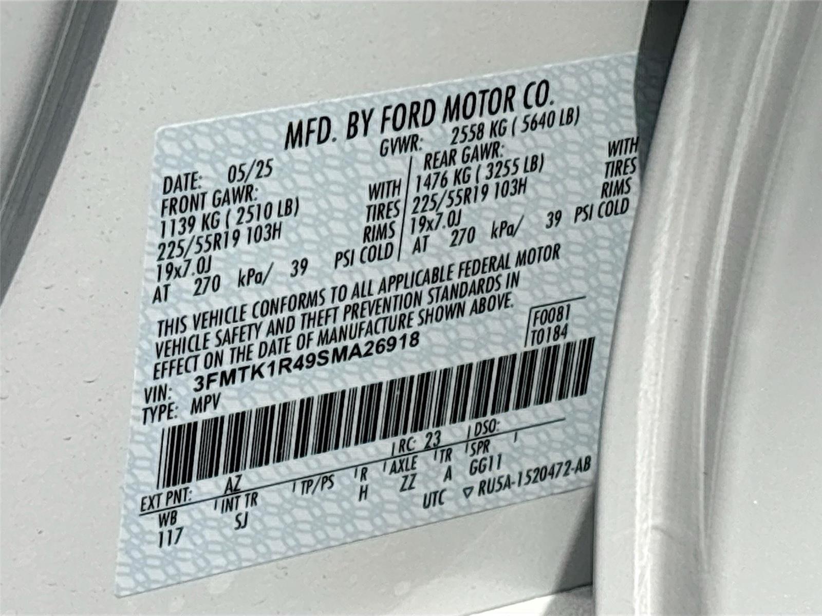 2025 Ford Mustang Mach-E Select