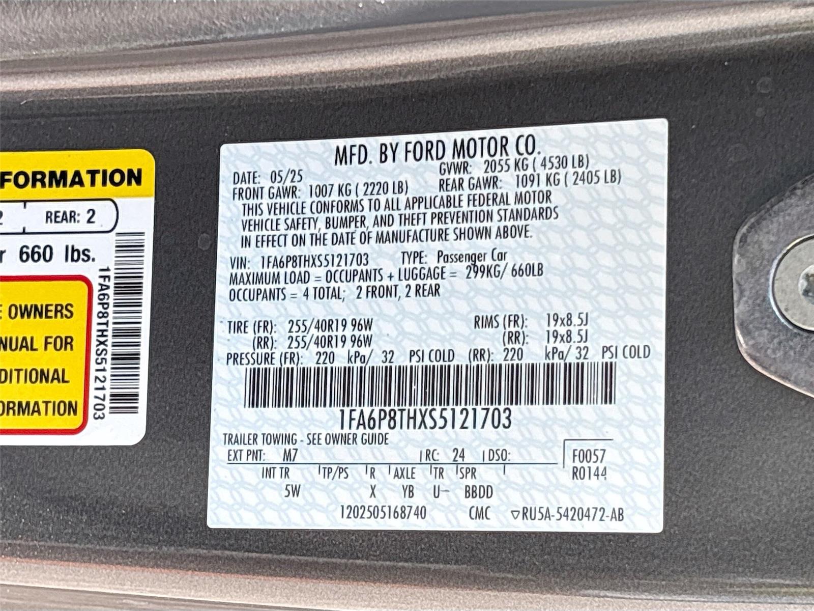 2025 Ford Mustang EcoBoost Premium