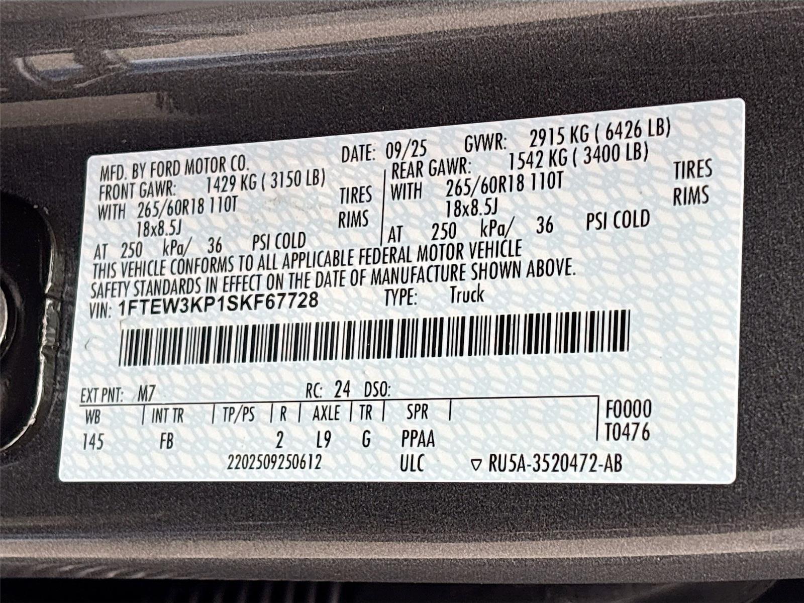 2025 Ford F-150 XLT
